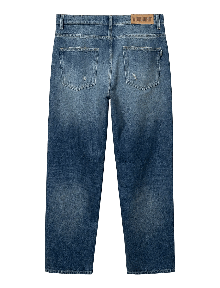 Woodbird - WBLeroy Storm Jeans - regular jeans - dark blue - 1