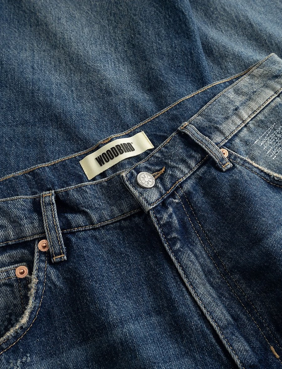 Woodbird - WBLeroy Storm Jeans - regular jeans - dark blue - 2
