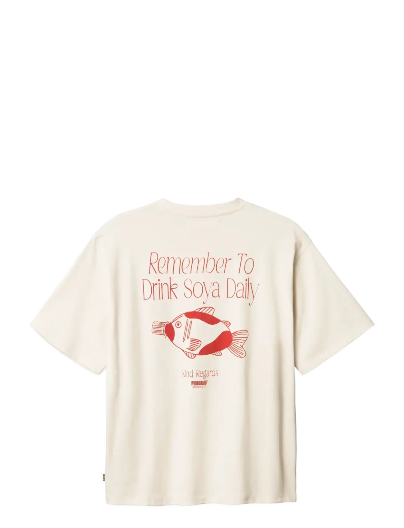 Woodbird - WBBaine Soya Tee - kurzärmelig - off white - 2