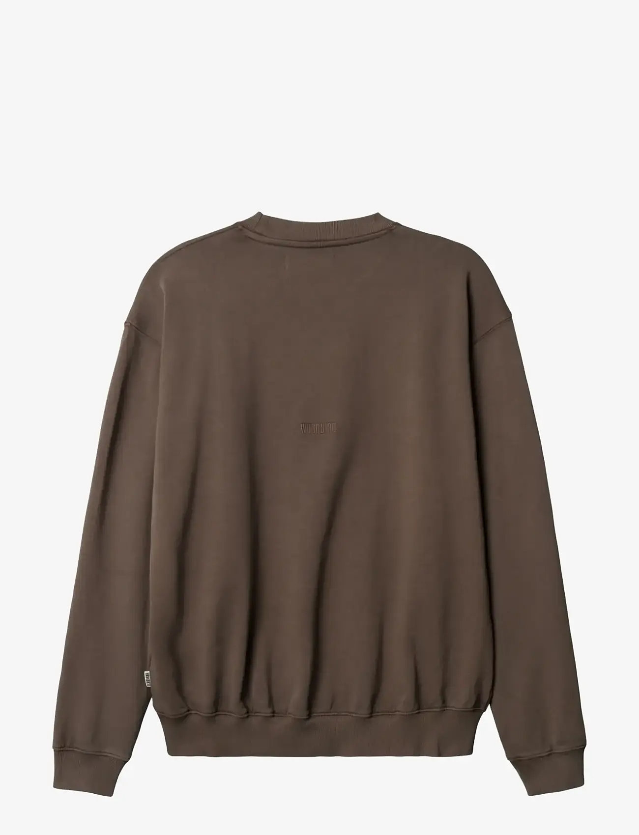 Woodbird - WBDon Washed Crew - shop by style - brown - 2