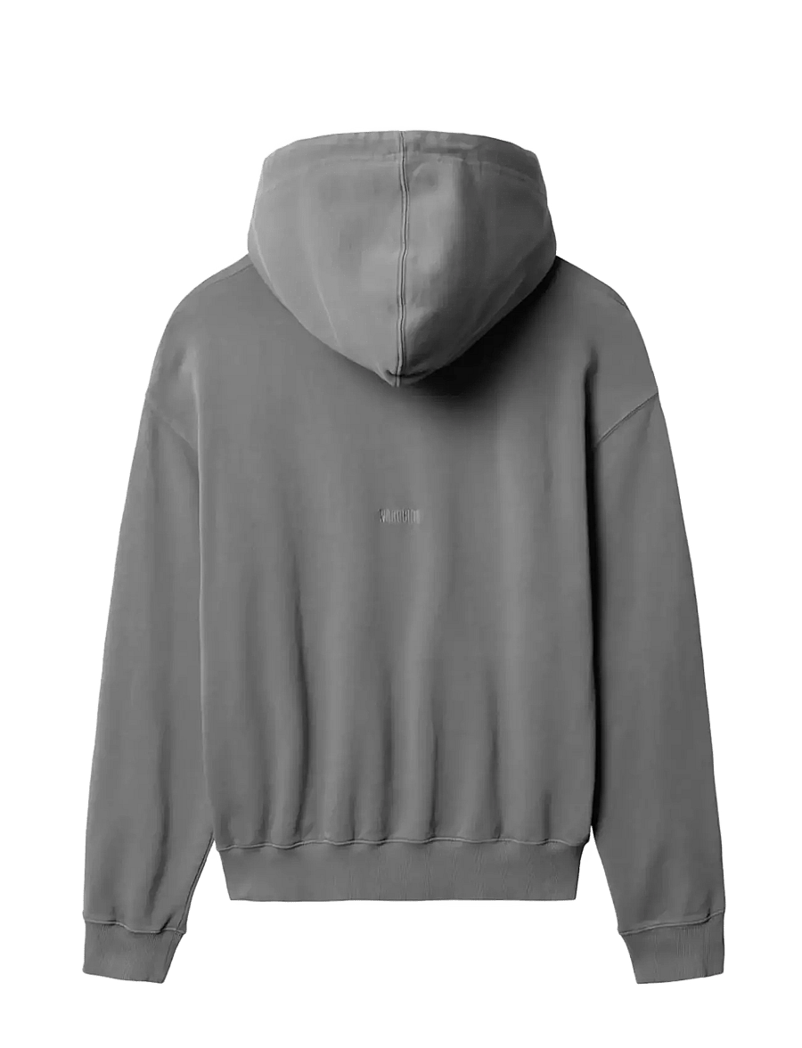 Woodbird - WBSho Washed Hoodie - kapuutsiga pusad - antra grey - 2