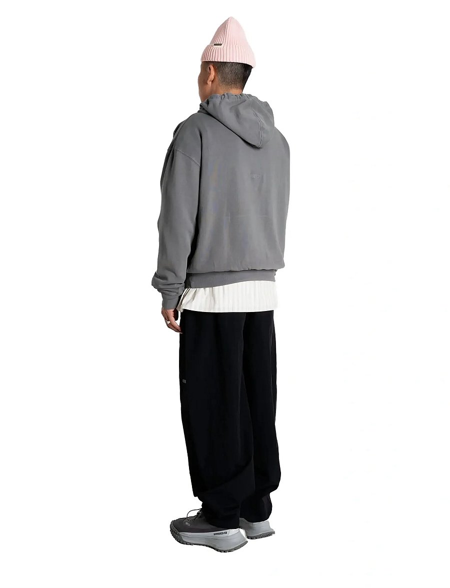 Woodbird - WBSho Washed Hoodie - kapuutsiga pusad - antra grey - 4