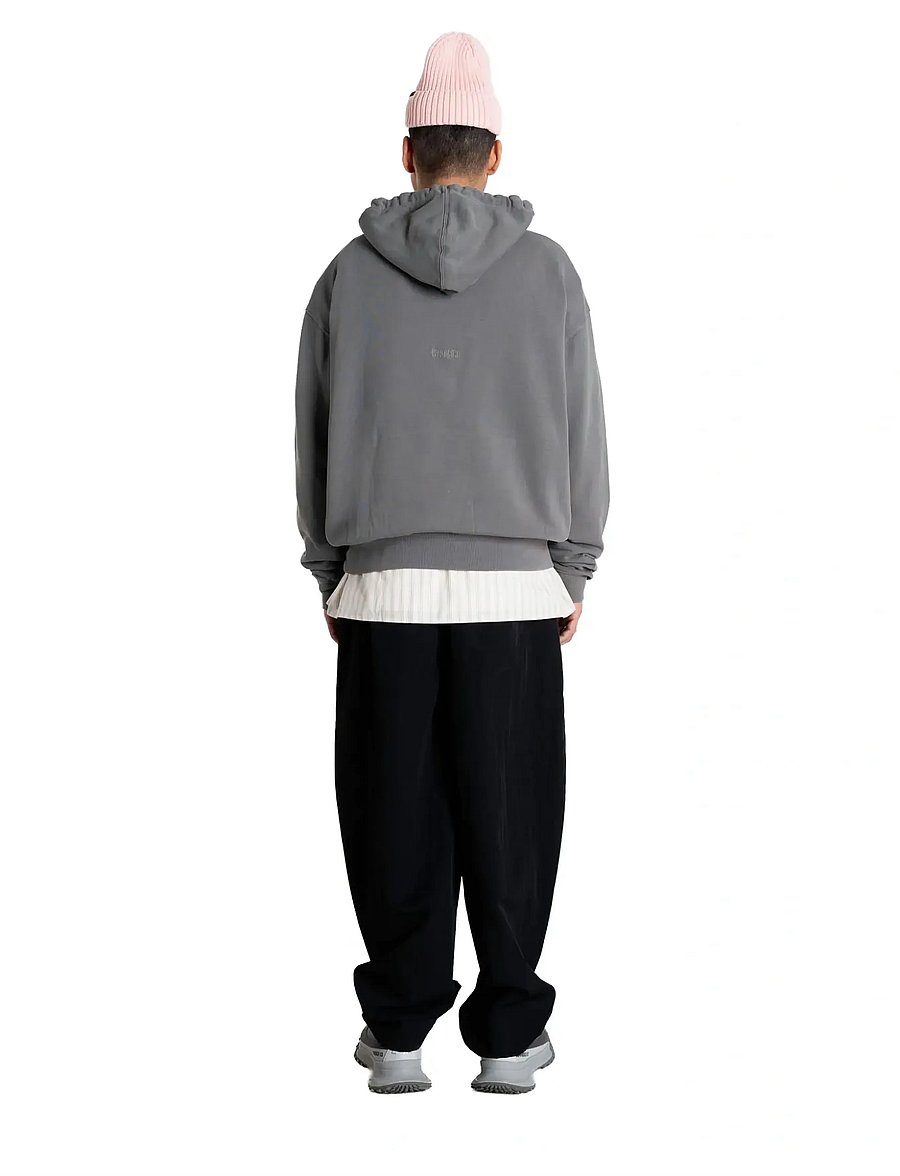 Woodbird - WBSho Washed Hoodie - kapuutsiga pusad - antra grey - 5