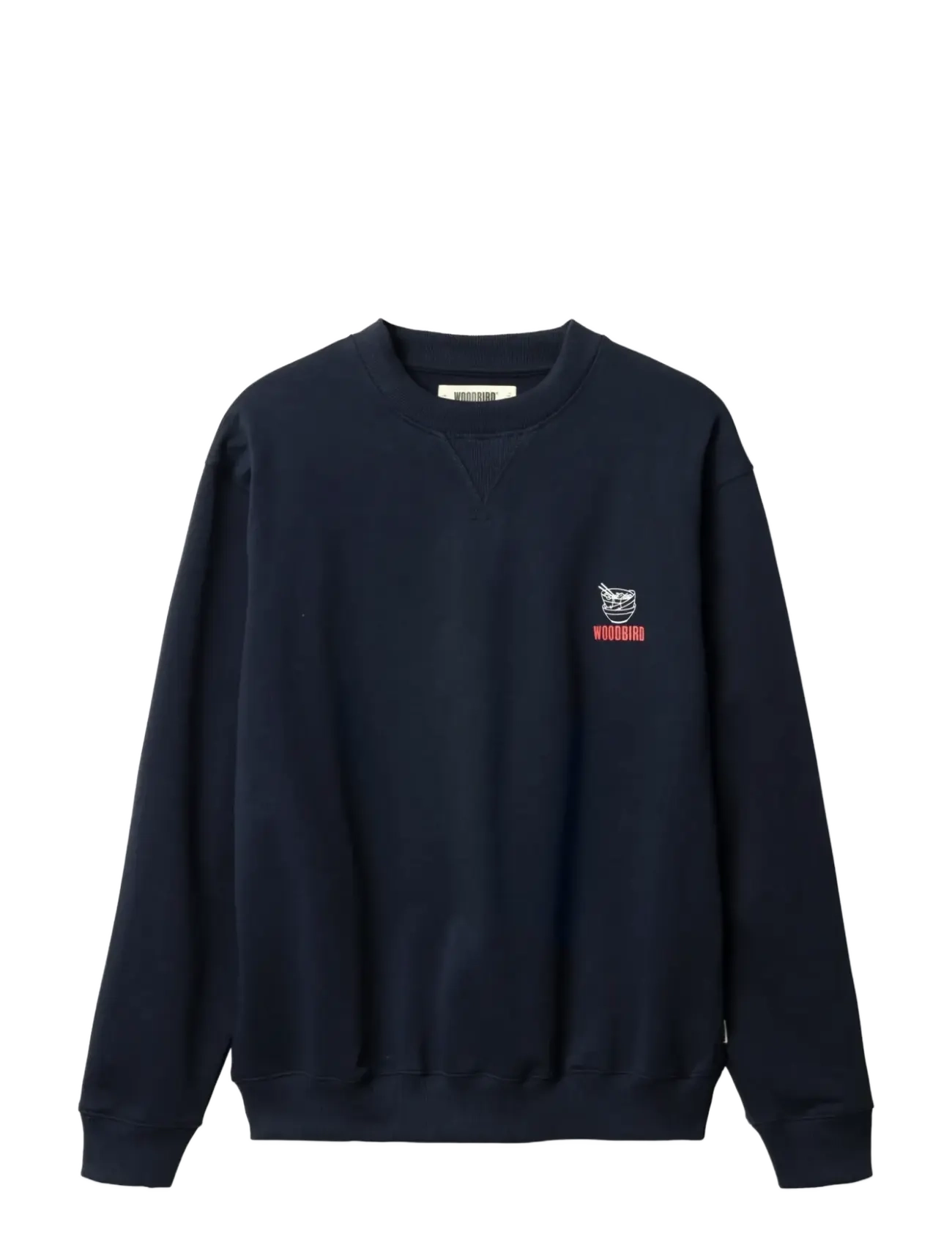 Woodbird WBCane Bowl Crew - Sweatshirts - DARK NAVY / navy