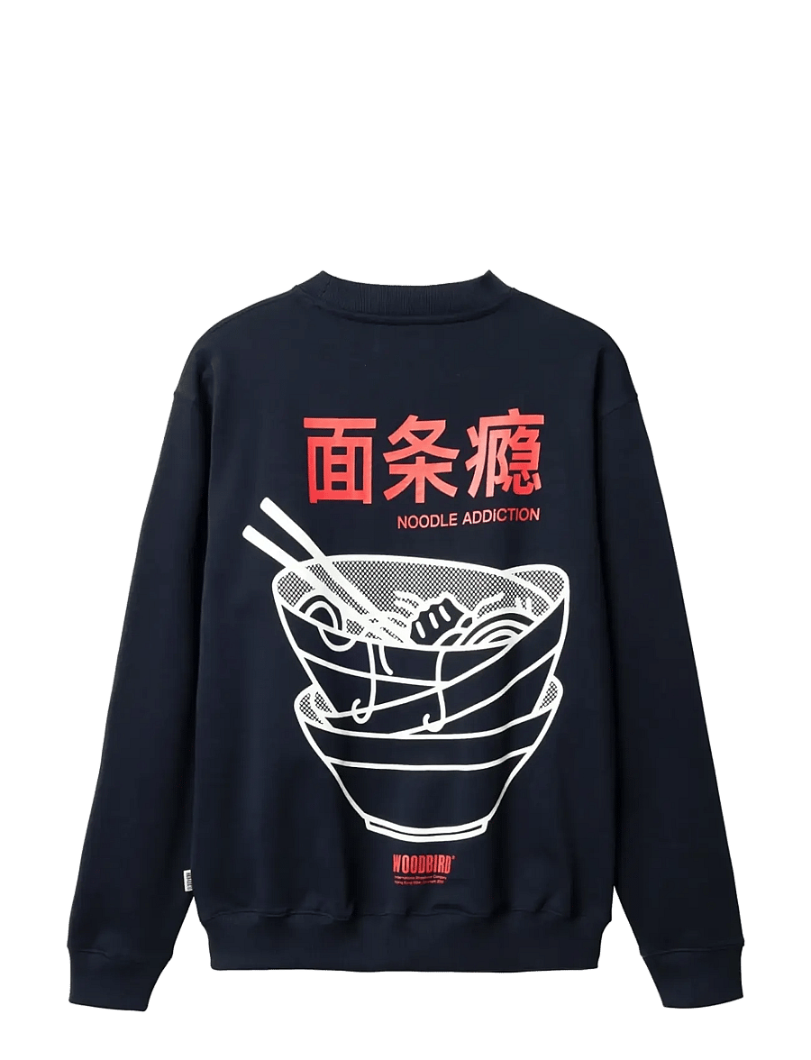 Woodbird - WBCane Bowl Crew - shoppa efter stil - dark navy - 1