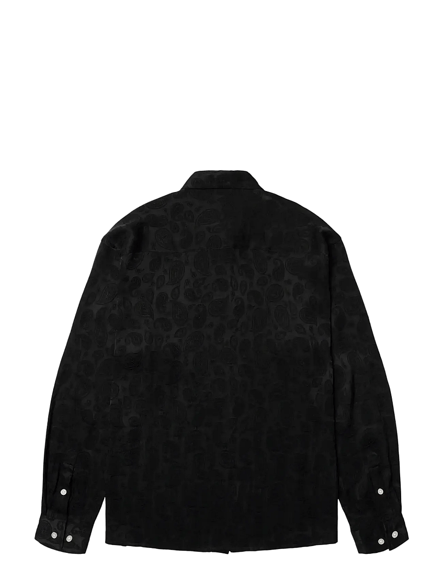 Woodbird - WBBuzo Paisley Shirt - casual skjortor - black - 2