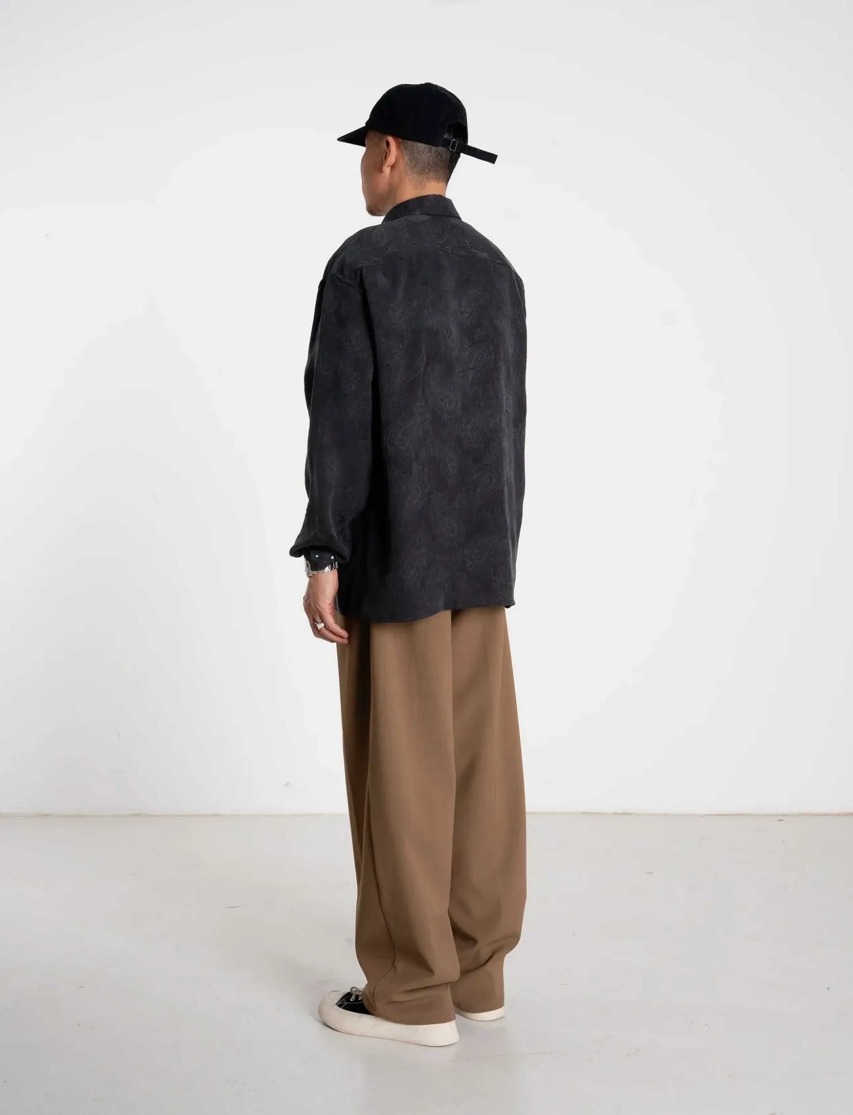 Woodbird - WBBuzo Paisley Shirt - casual skjortor - black - 4