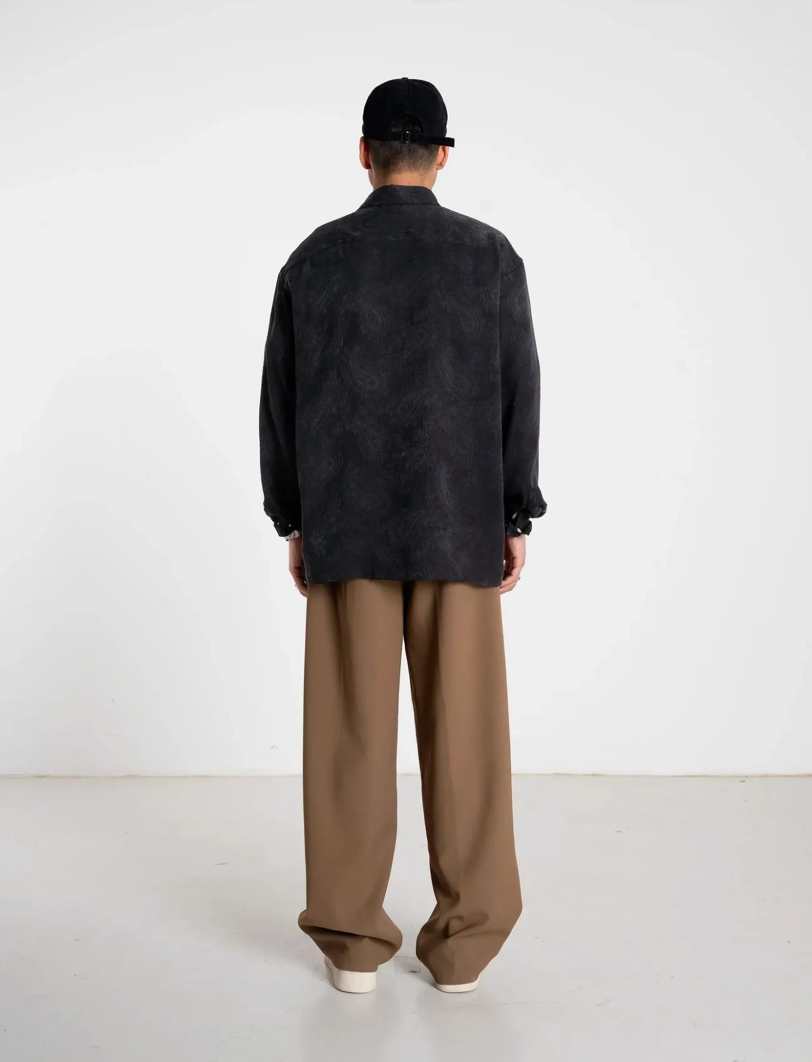 Woodbird - WBBuzo Paisley Shirt - casual skjortor - black - 5