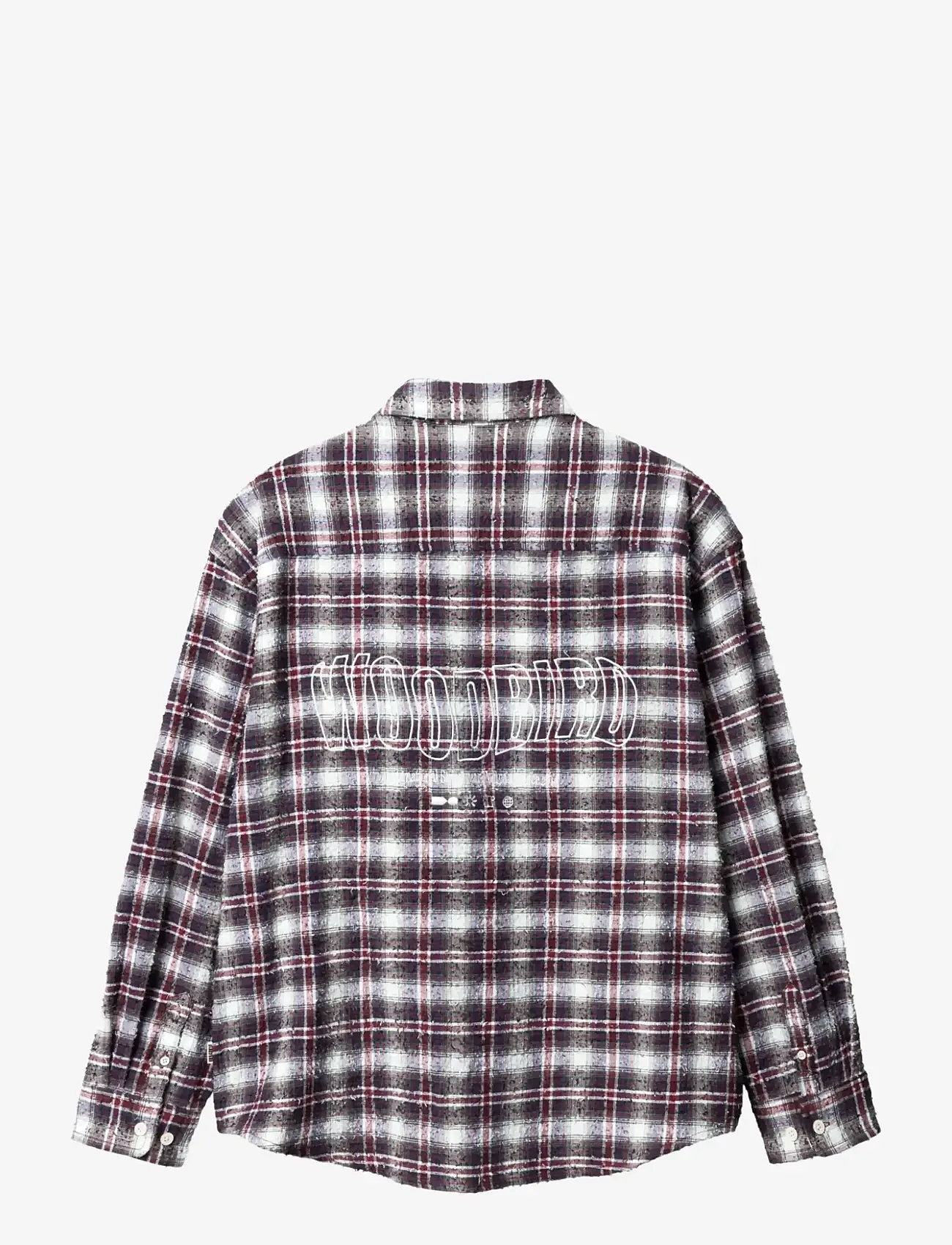 Woodbird - WBJong Em Check Shirt - ternede skjorter - red check - 2