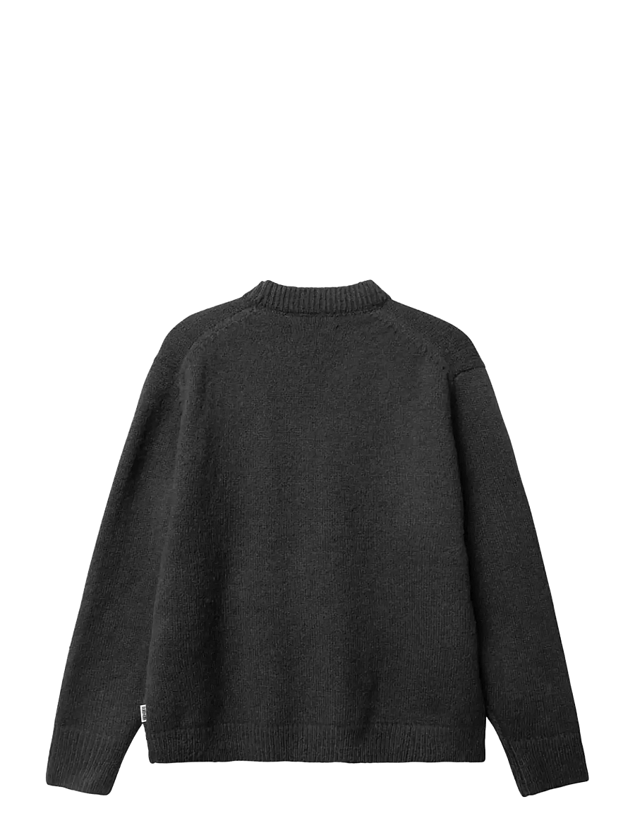 Woodbird - WBKoon Zip Whole Cardigan - strickjacken - medium grey - 2