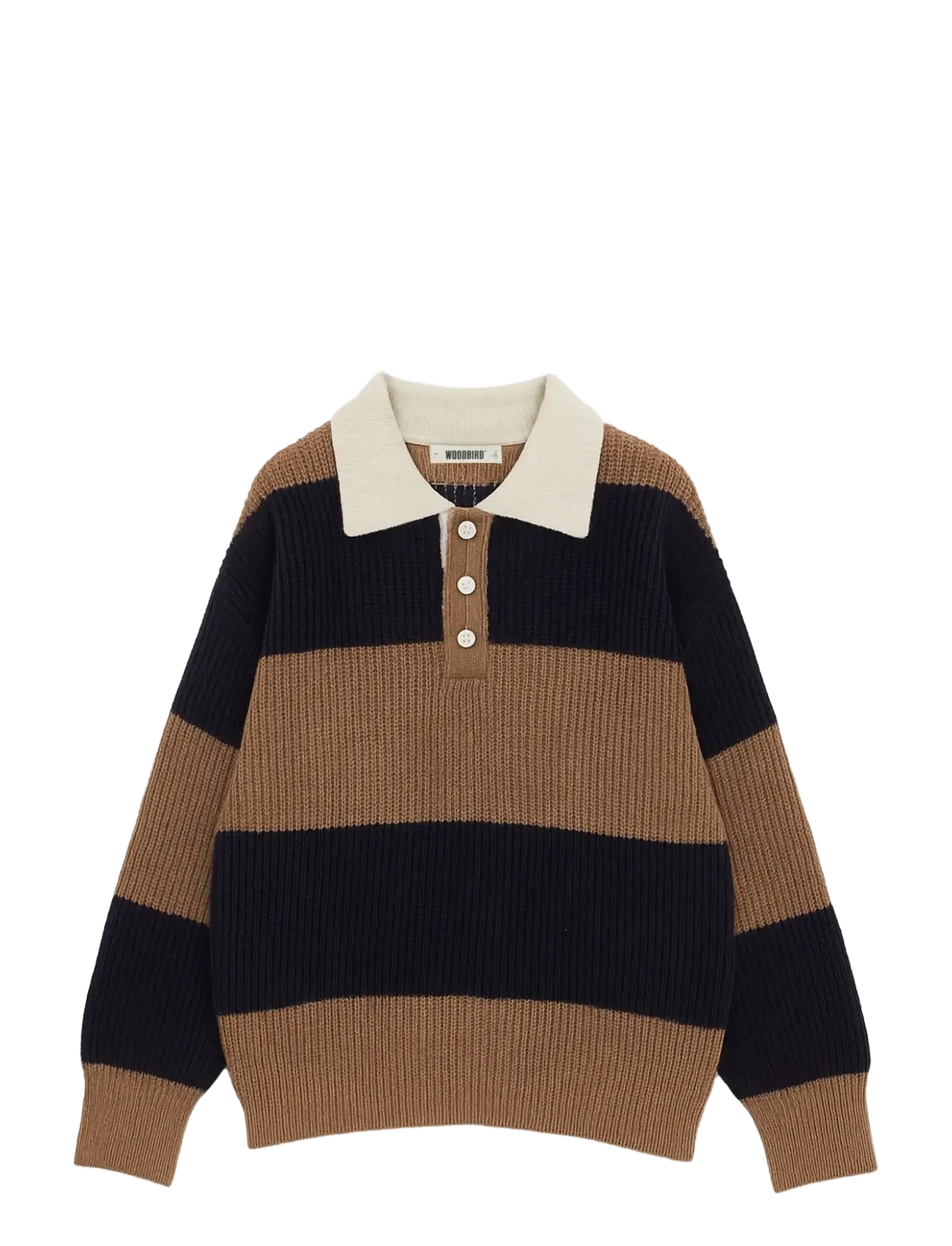 WBLotu Striped Polo - NAVY STRIPED