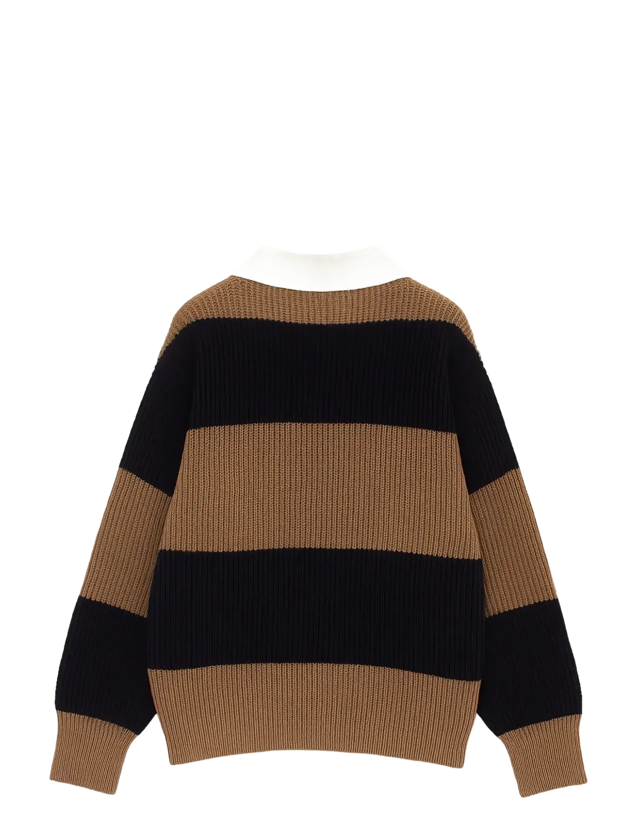 Woodbird - WBLotu Striped Polo - dzianinowe koszulki polo z długim rękawem - navy striped - 2