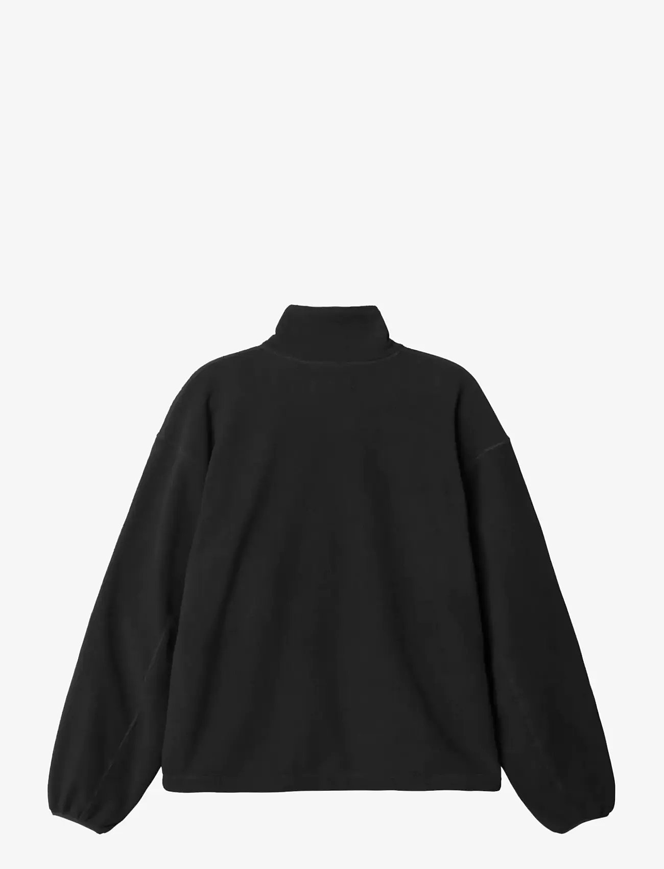 Woodbird - WBRyo Fleece Jacket - teddytröjor - black - 2