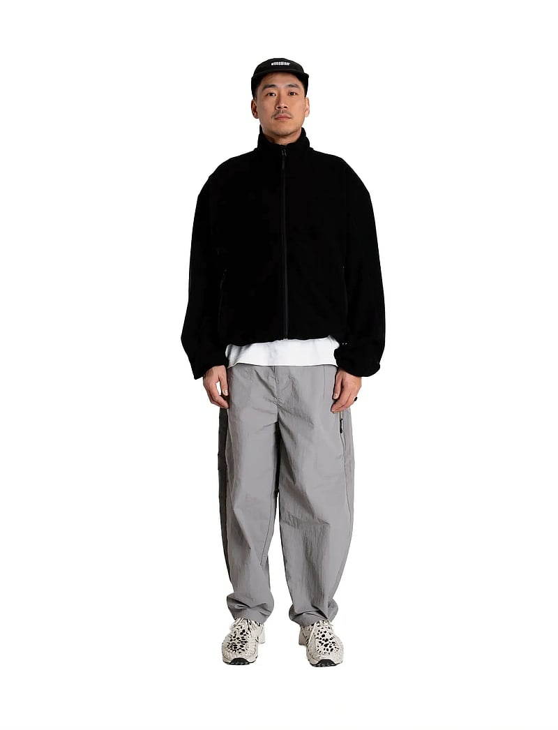 Woodbird - WBRyo Fleece Jacket - teddytröjor - black - 0