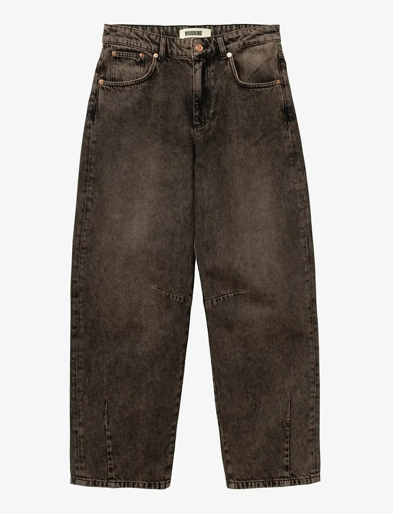 Woodbird - WBBrooke Oak Jeans - boyfriend jeans - washed brown - 0