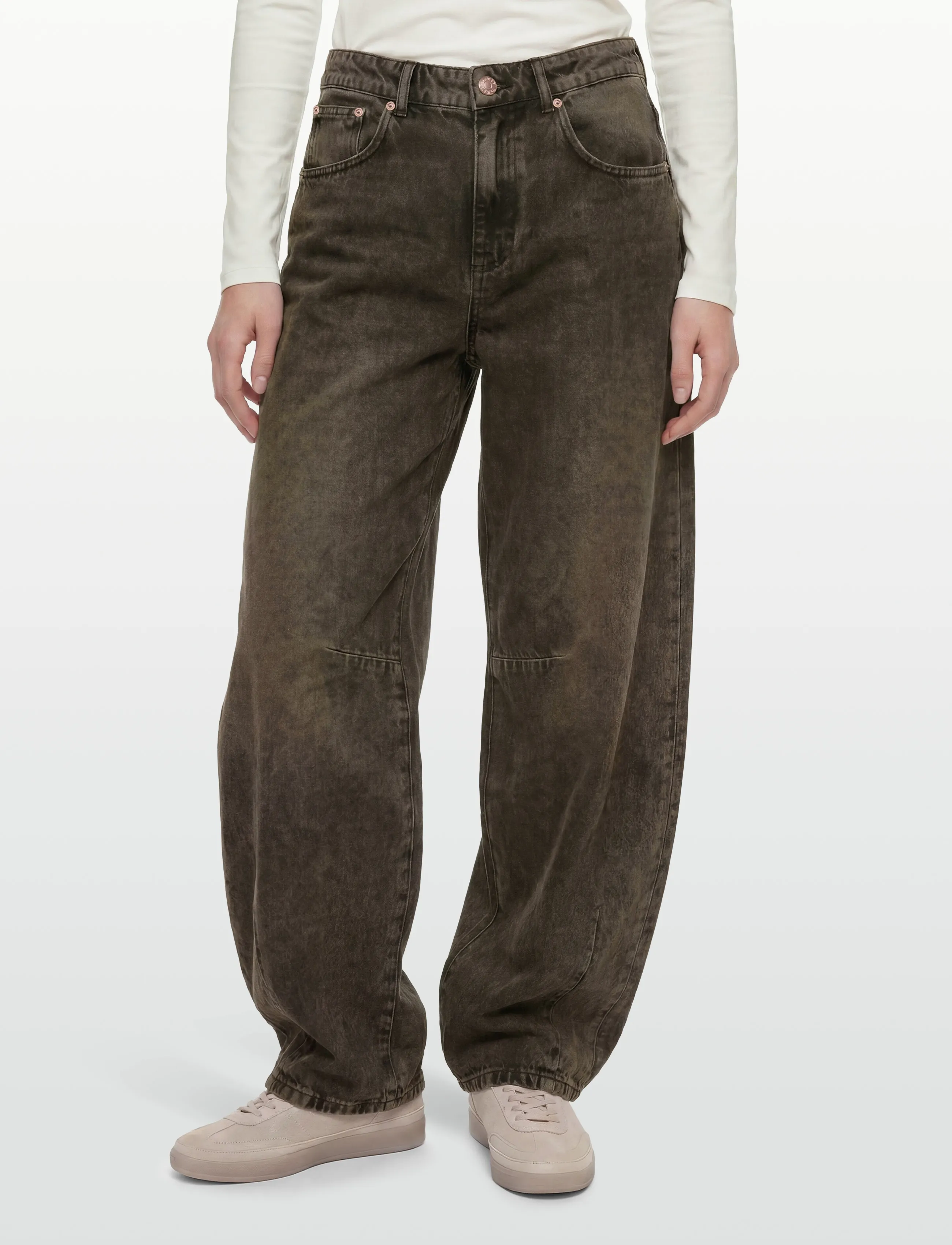 Woodbird - WBBrooke Oak Jeans - boyfriend jeans - washed brown - 3