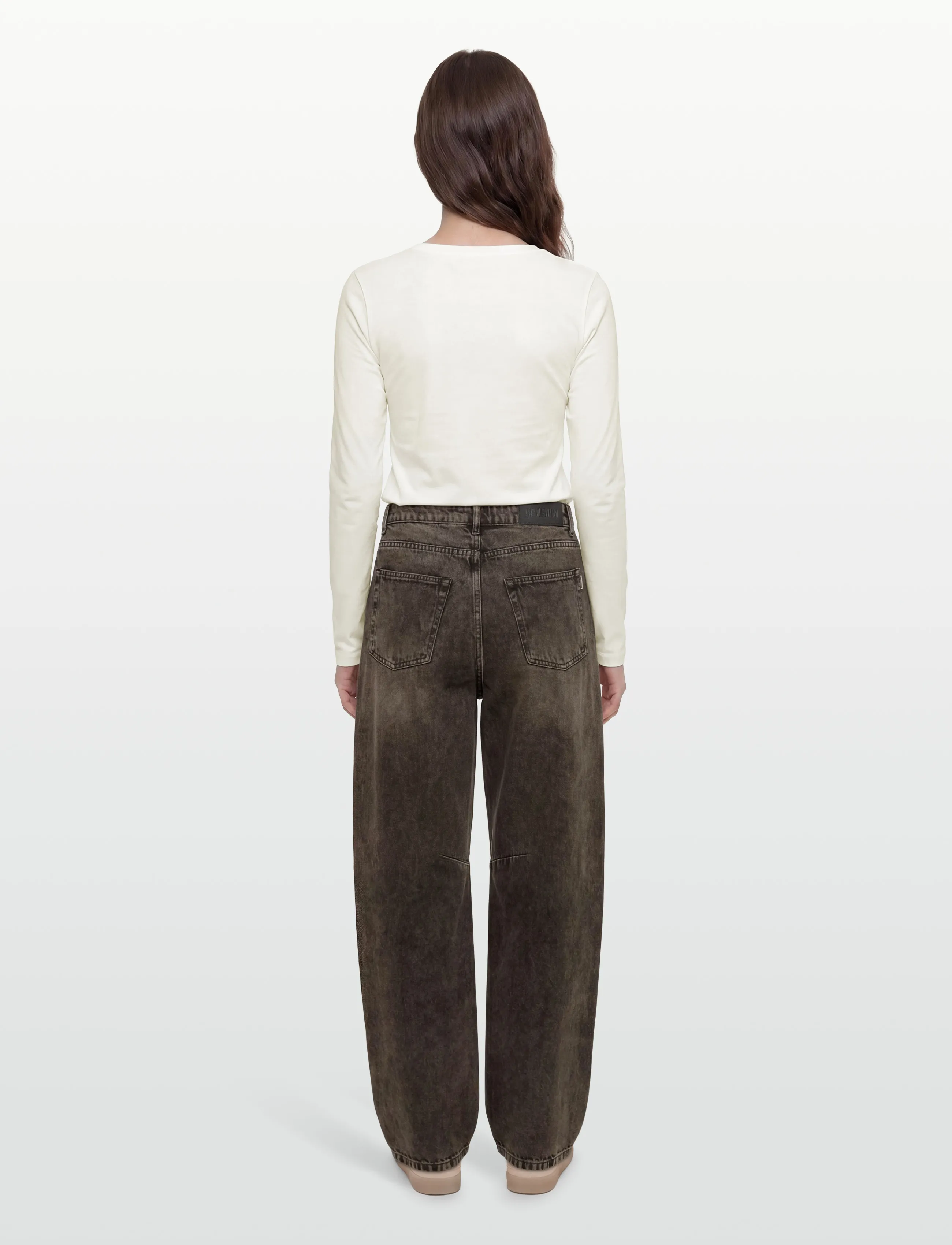 Woodbird - WBBrooke Oak Jeans - boyfriend jeans - washed brown - 4