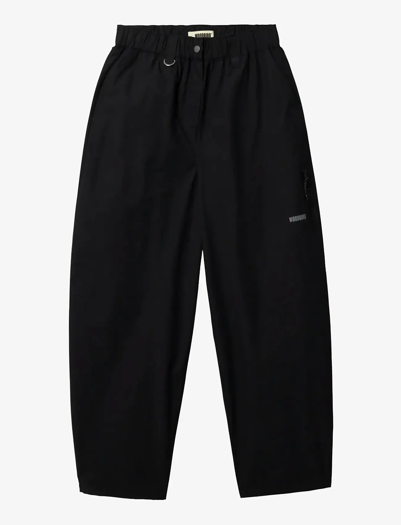 Woodbird - WBLoul Paper Pants - cargobyxor - black - 1