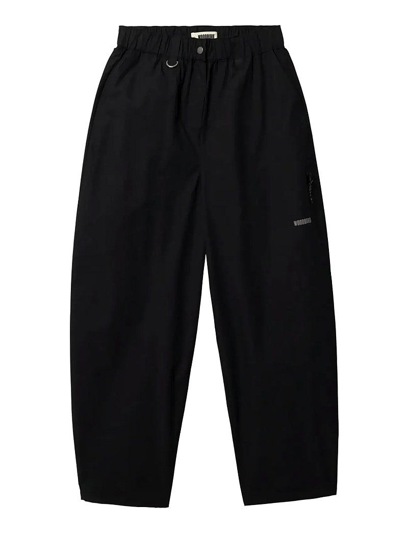 Woodbird - WBLoul Paper Pants - cargobyxor - black - 1