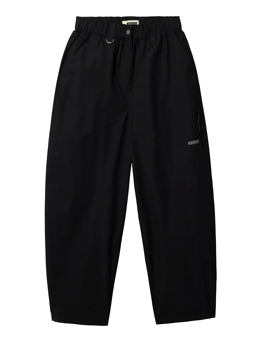 Woodbird - WBLoul Paper Pants - cargo-hosen - black - 1
