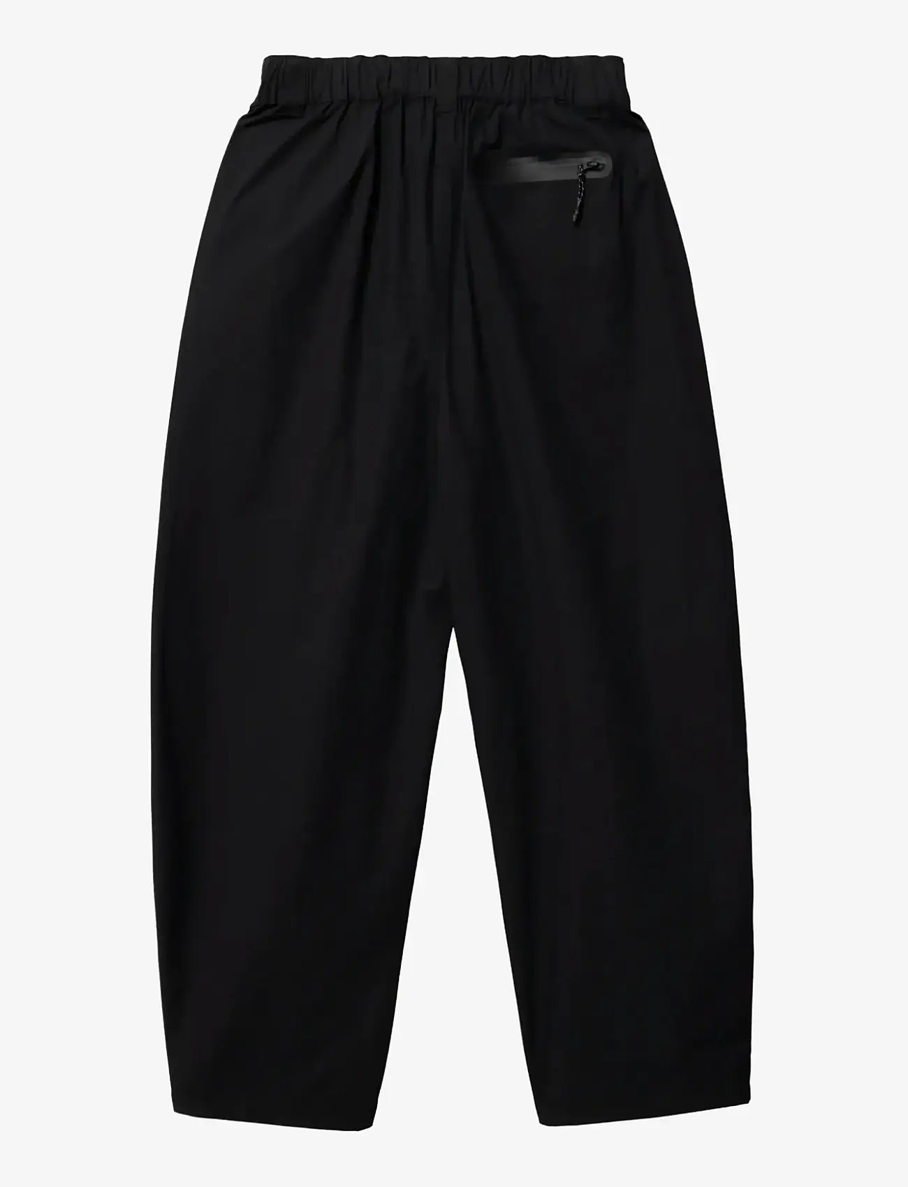 Woodbird - WBLoul Paper Pants - cargobyxor - black - 2