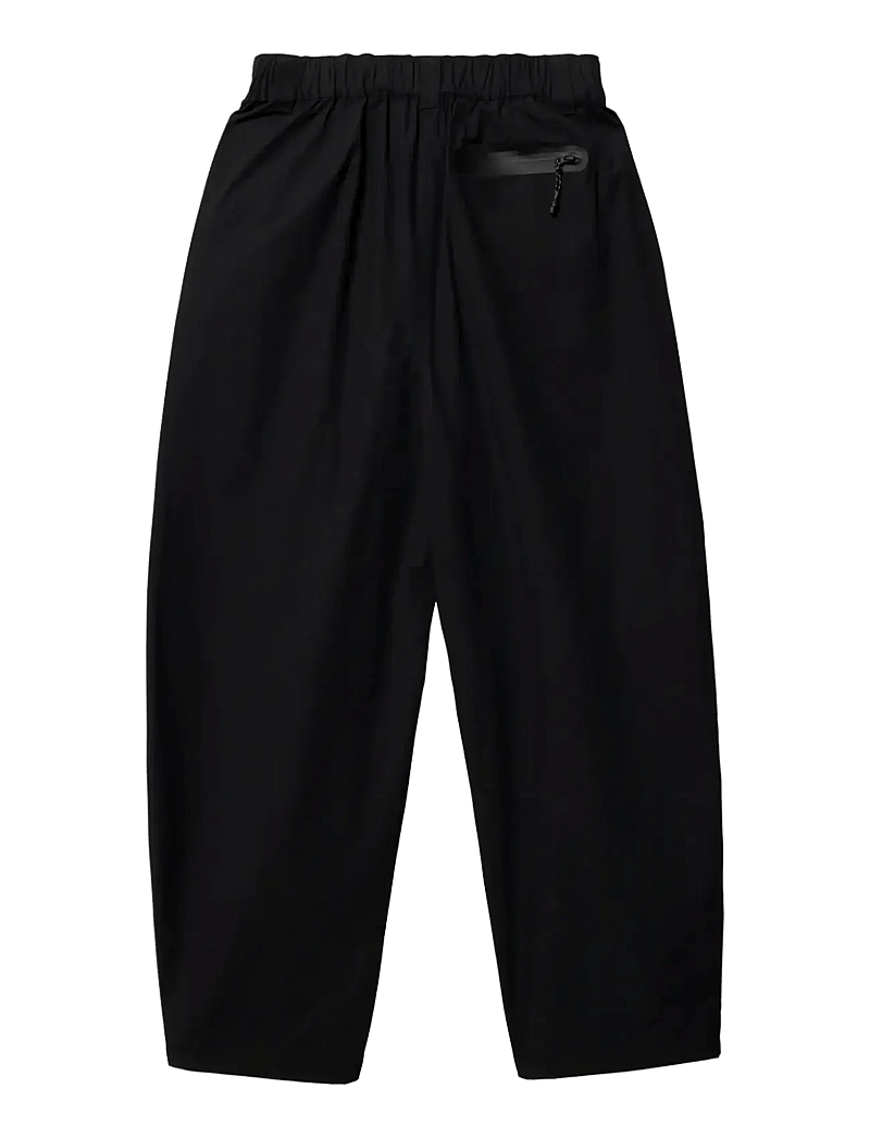 Woodbird - WBLoul Paper Pants - cargobyxor - black - 2