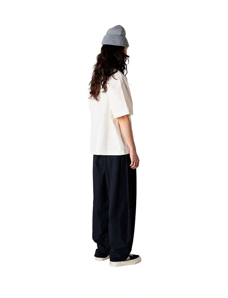 Woodbird - WBLoul Paper Pants - cargobyxor - black - 4