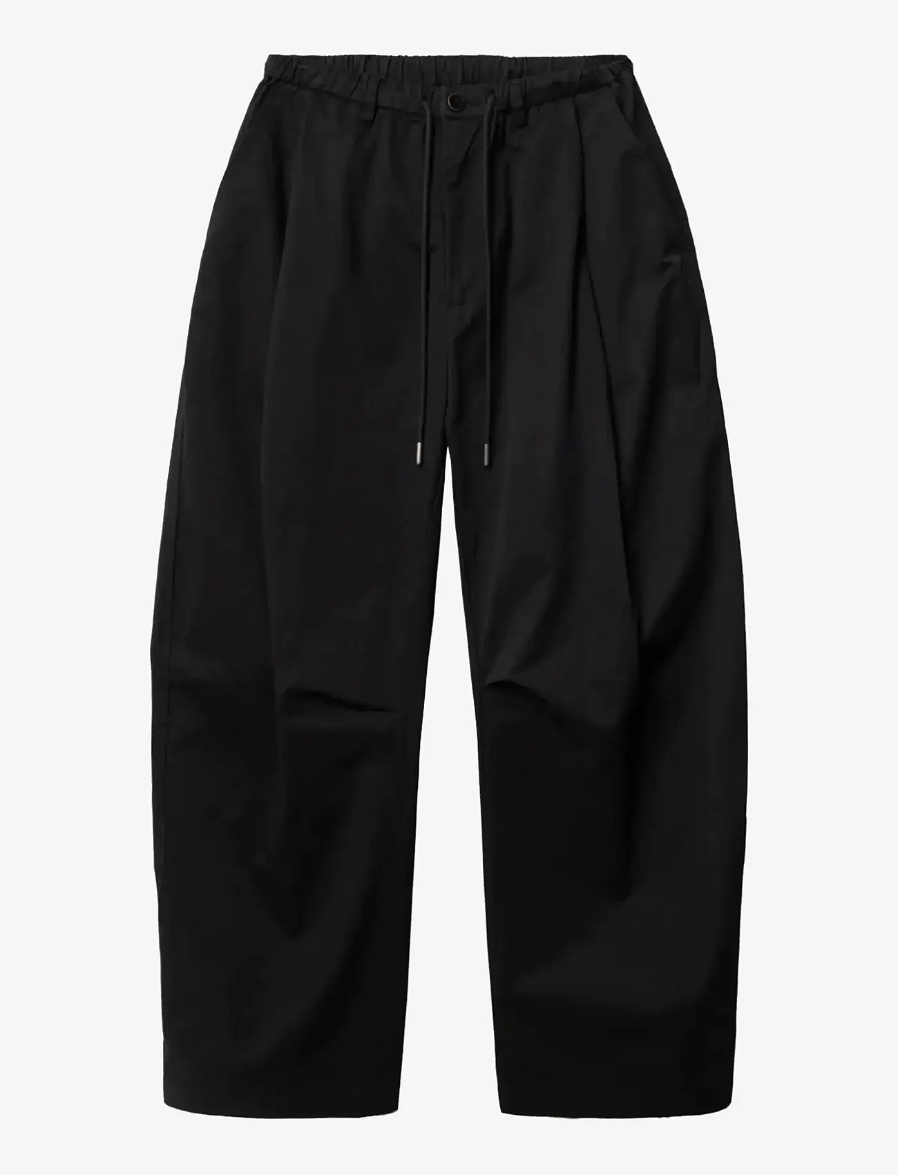Woodbird - WBSoy Pants - bukser med brede ben - black - 0