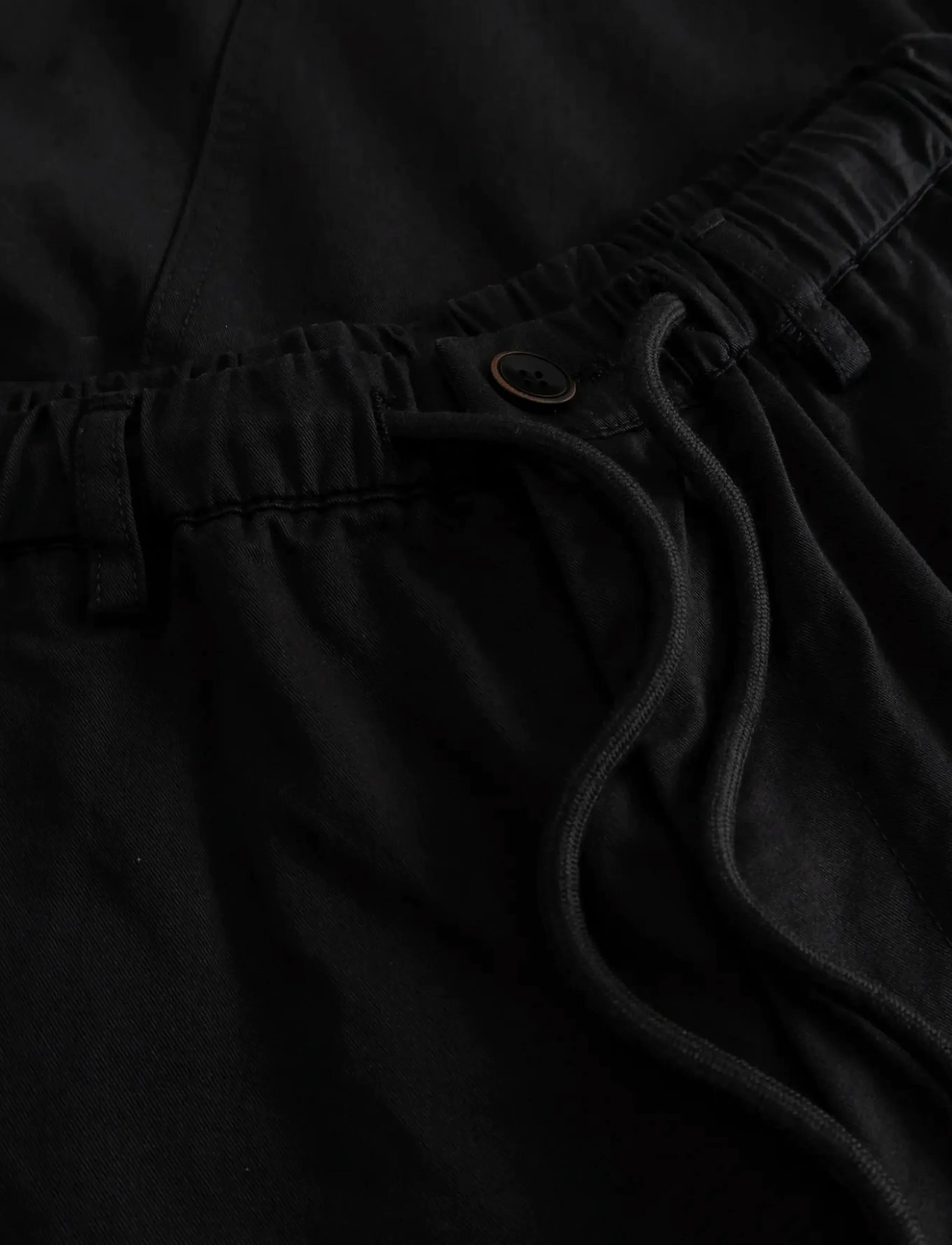 Woodbird - WBSoy Pants - laia säärega püksid - black - 2
