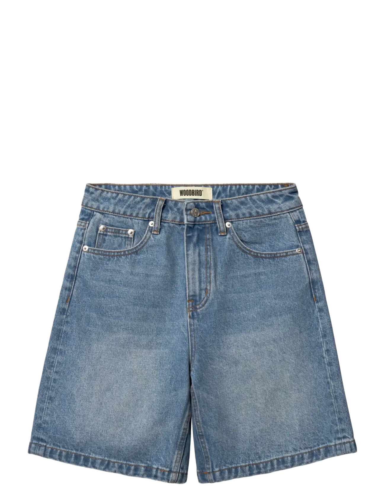 Woodbird WBMaggie Orig Shorts - Tøj - BLUE WASHED / blue