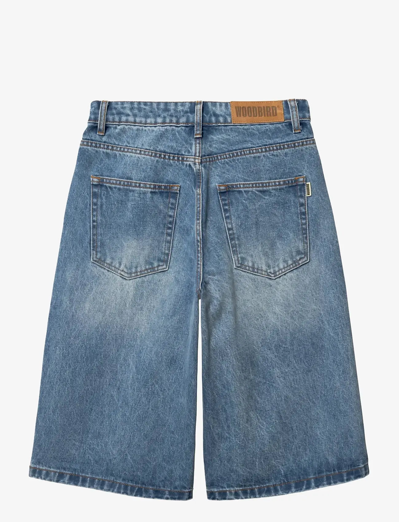 Woodbird - WBShan Orig shorts - jorts - blue washed - 2
