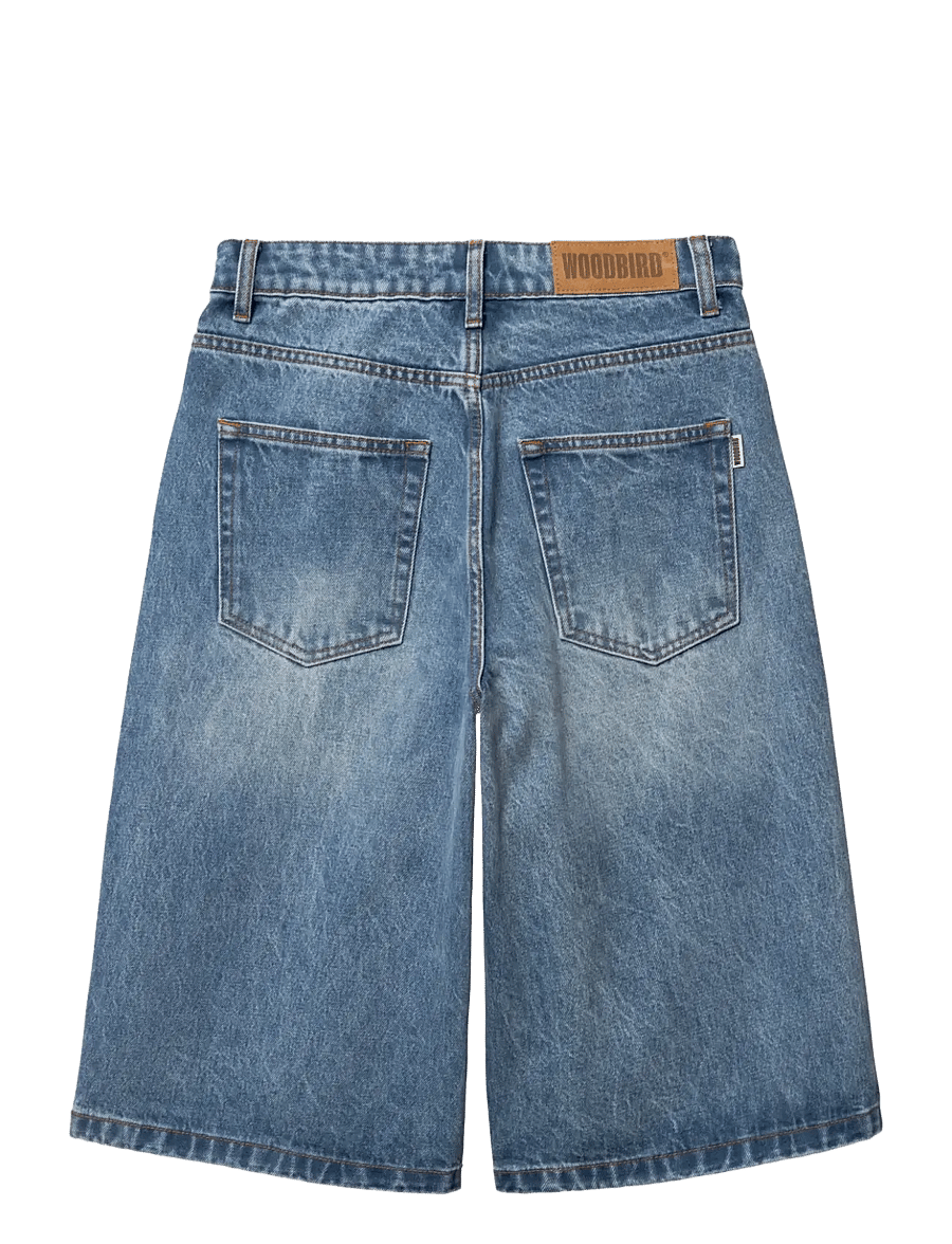 Woodbird - WBShan Orig shorts - lühikesed teksapüksid - blue washed - 2