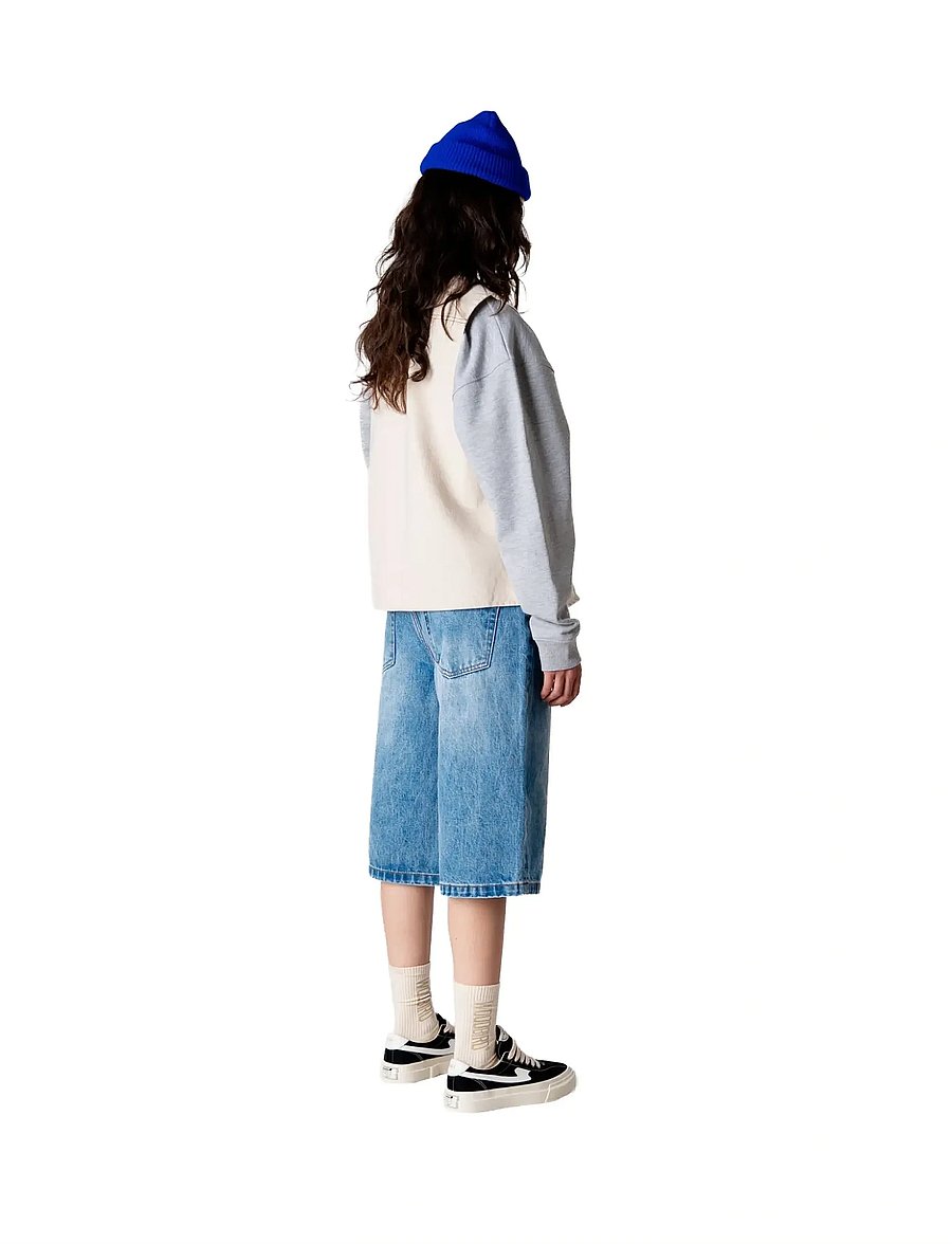 Woodbird - WBShan Orig shorts - lühikesed teksapüksid - blue washed - 4