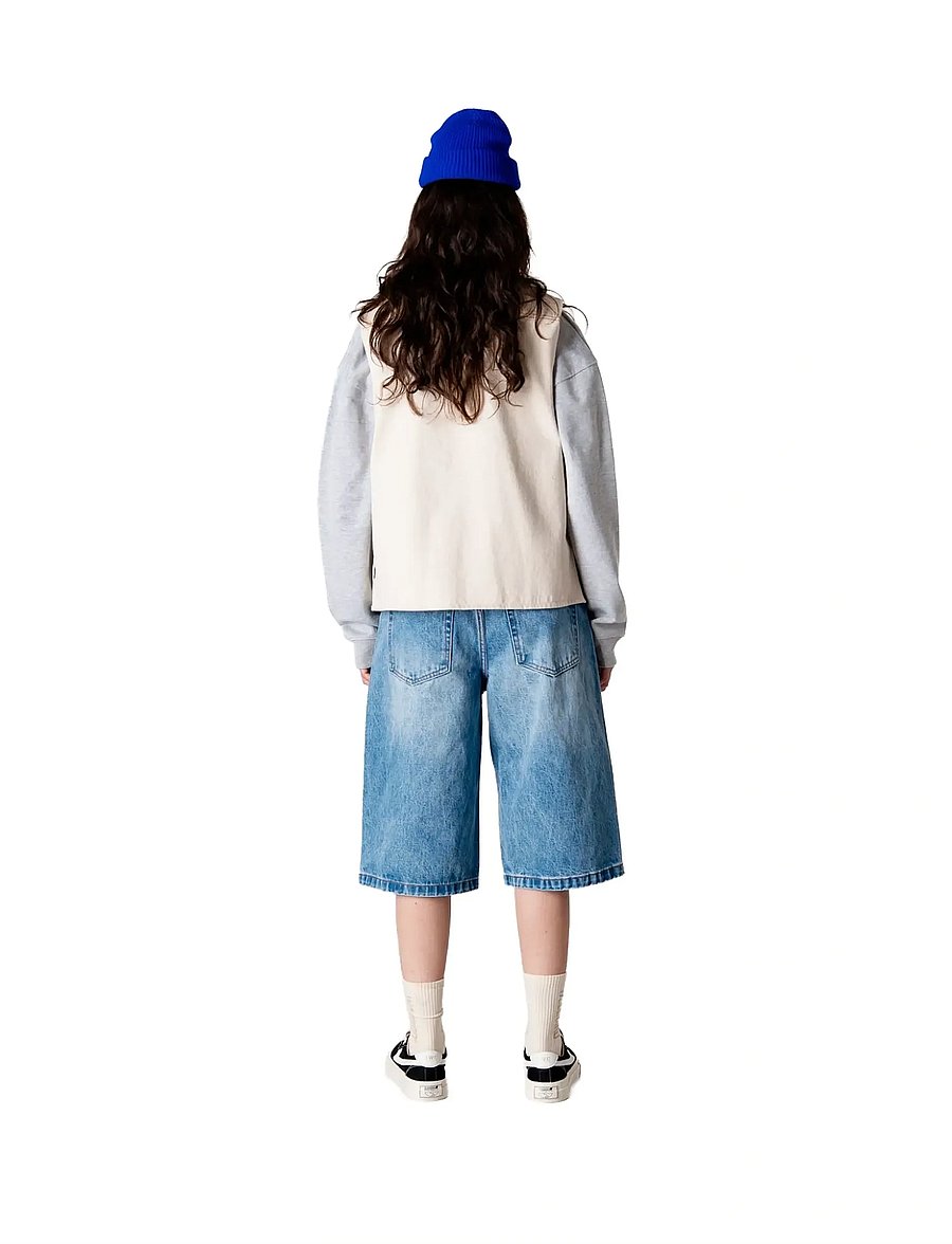Woodbird - WBShan Orig shorts - lühikesed teksapüksid - blue washed - 5