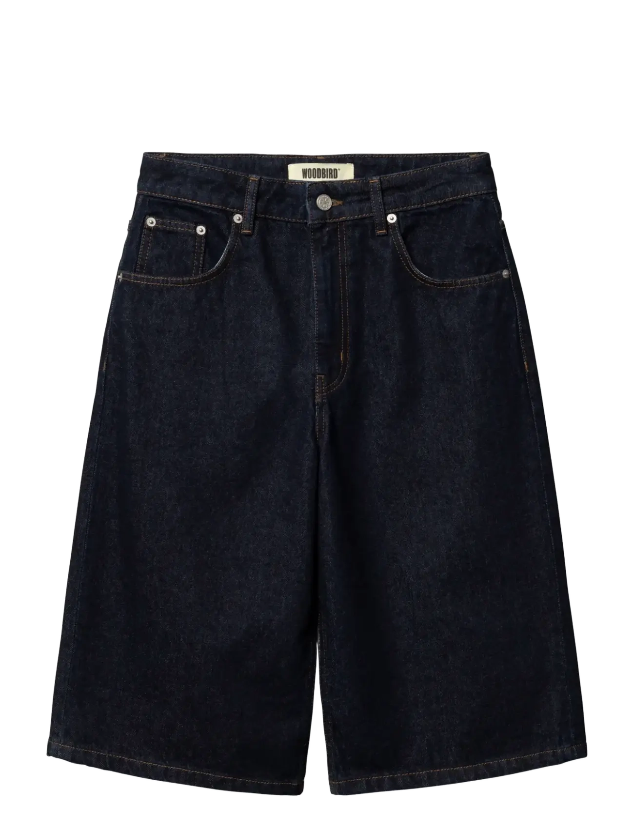 Woodbird WBShan Raw Shorts - Shorts - RAW BLUE / navy