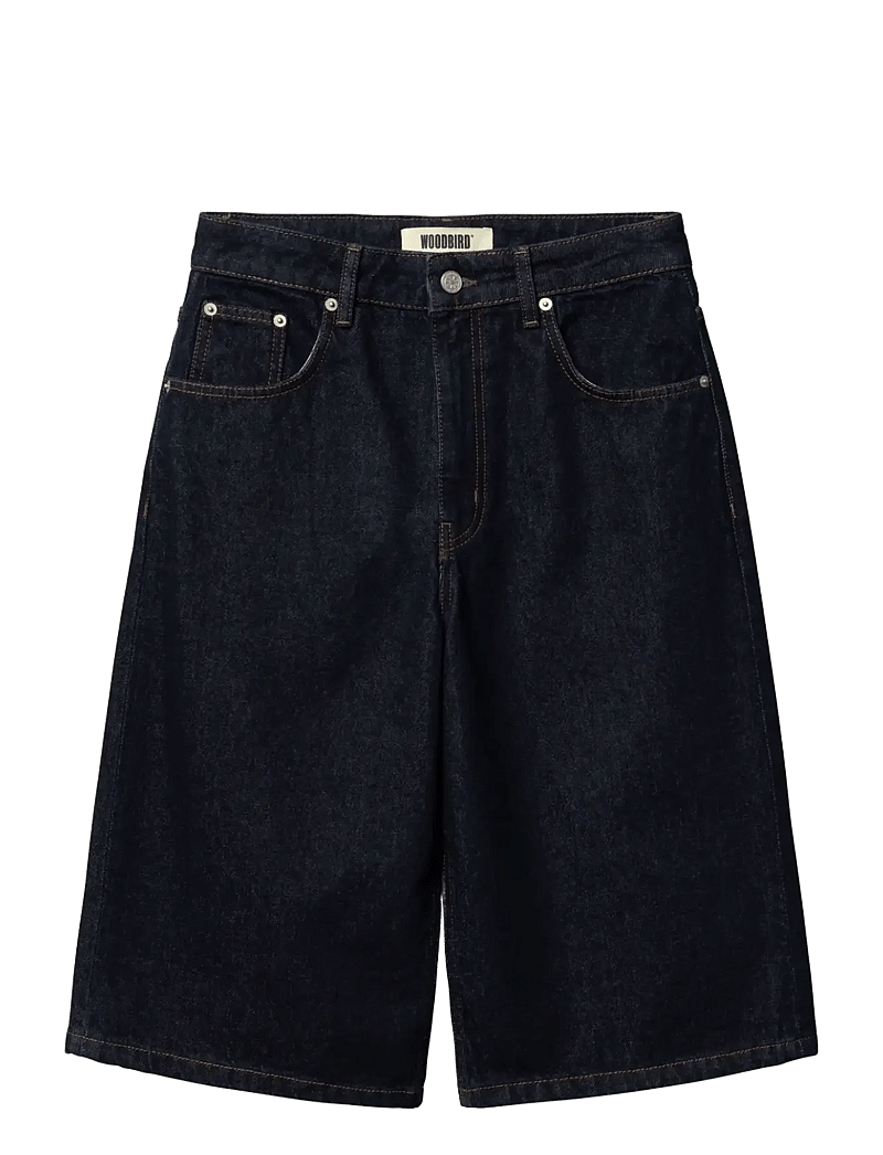 Woodbird - WBShan Raw Shorts - jeansshorts - raw blue - 1