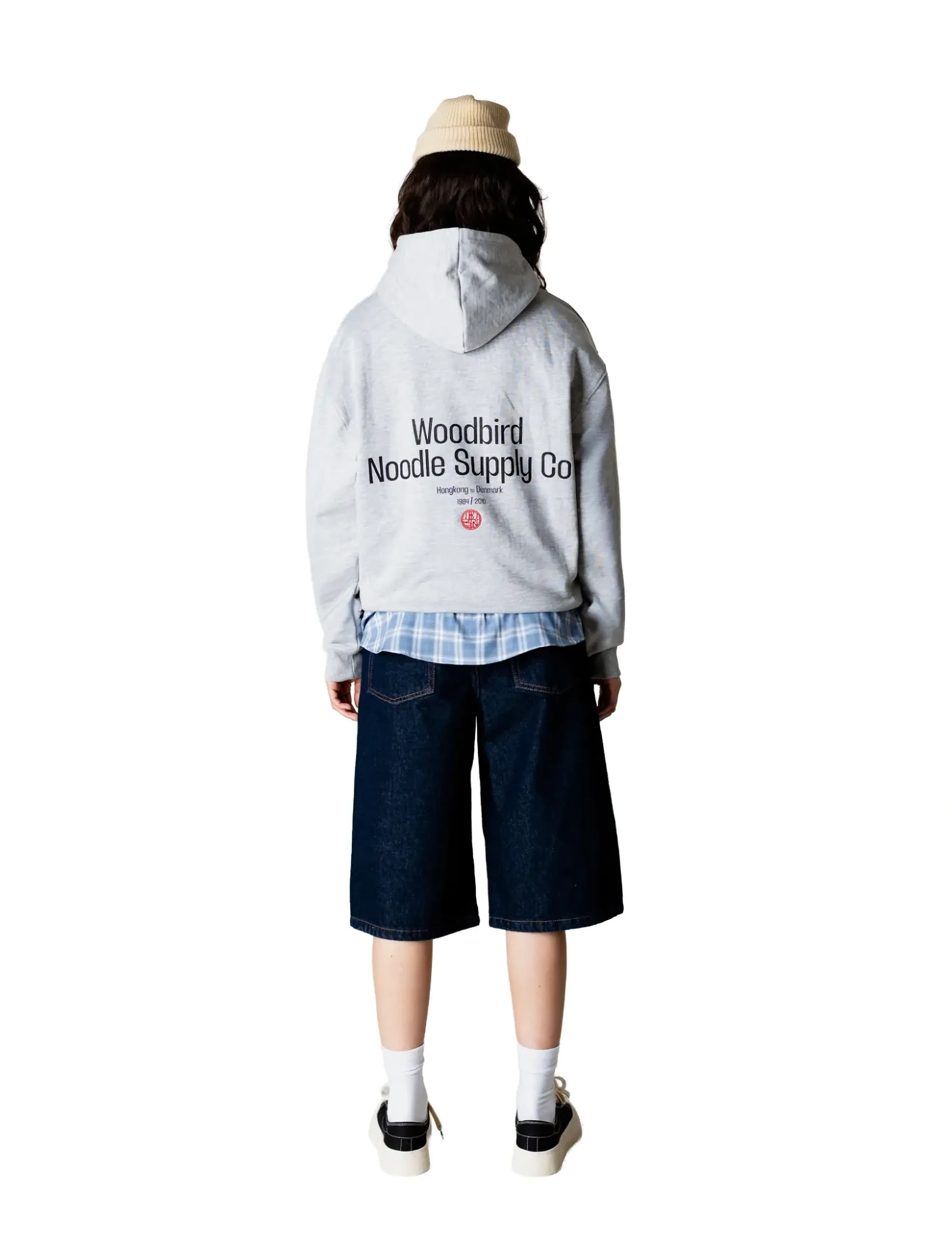 Woodbird - WBShan Raw Shorts - shorts - raw blue - 4