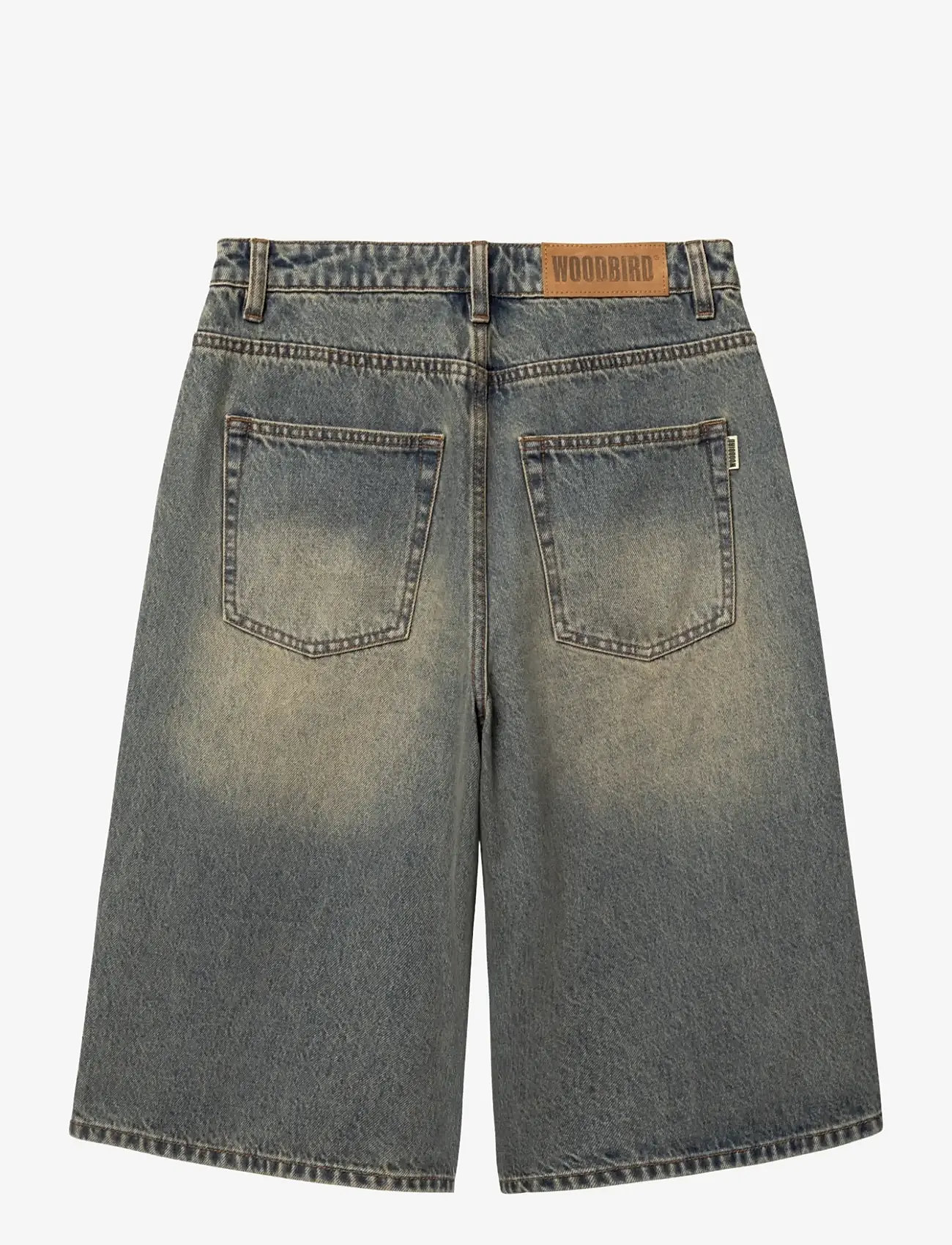 Woodbird - WBShan Aged Shorts - jorts - dark blue - 1