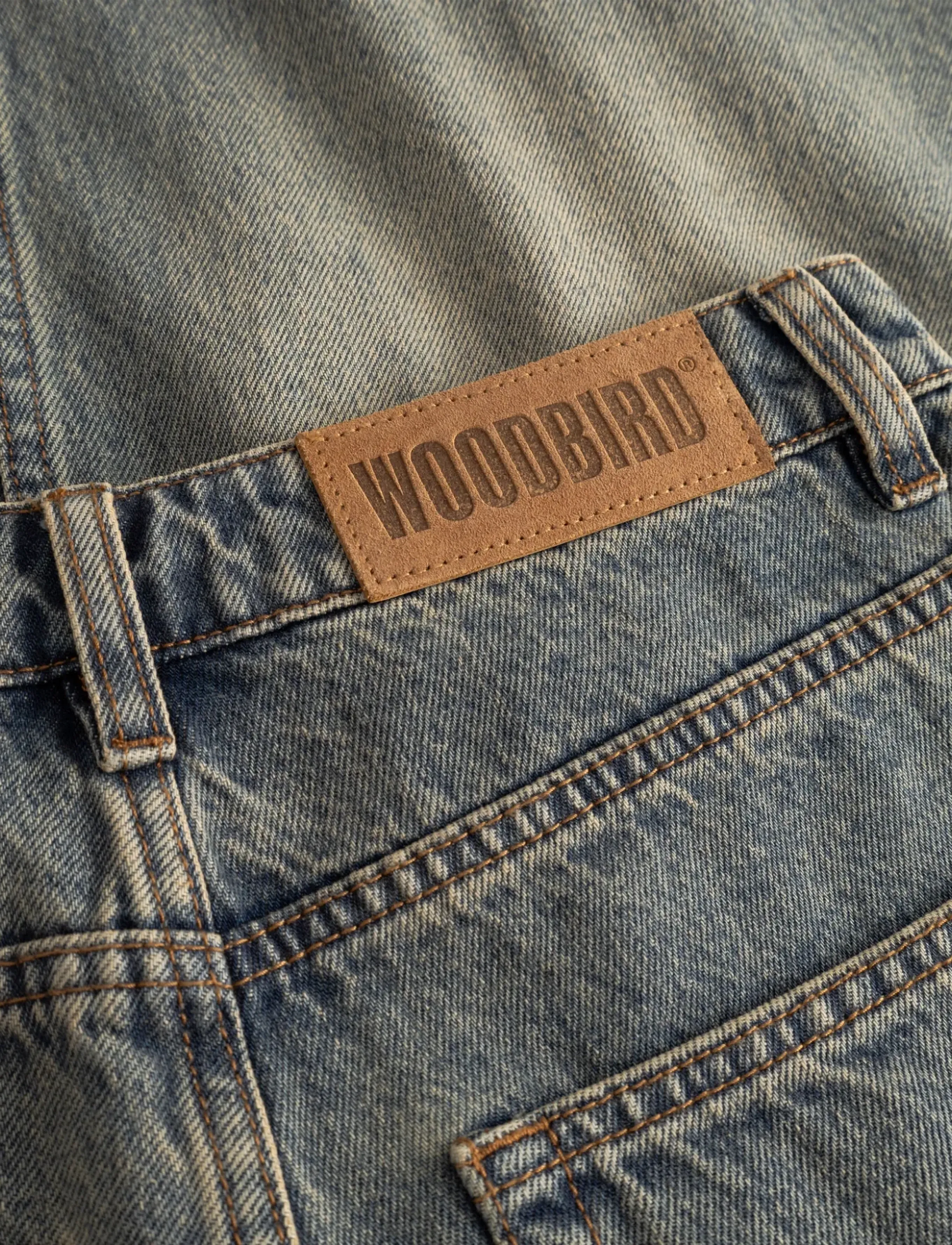 Woodbird - WBShan Aged Shorts - shorts - dark blue - 3