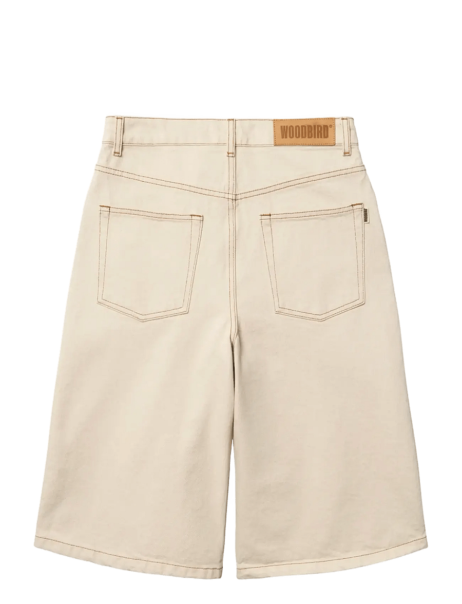 Woodbird - WBShan OW Denim Shorts - jeansshorts - off white - 2