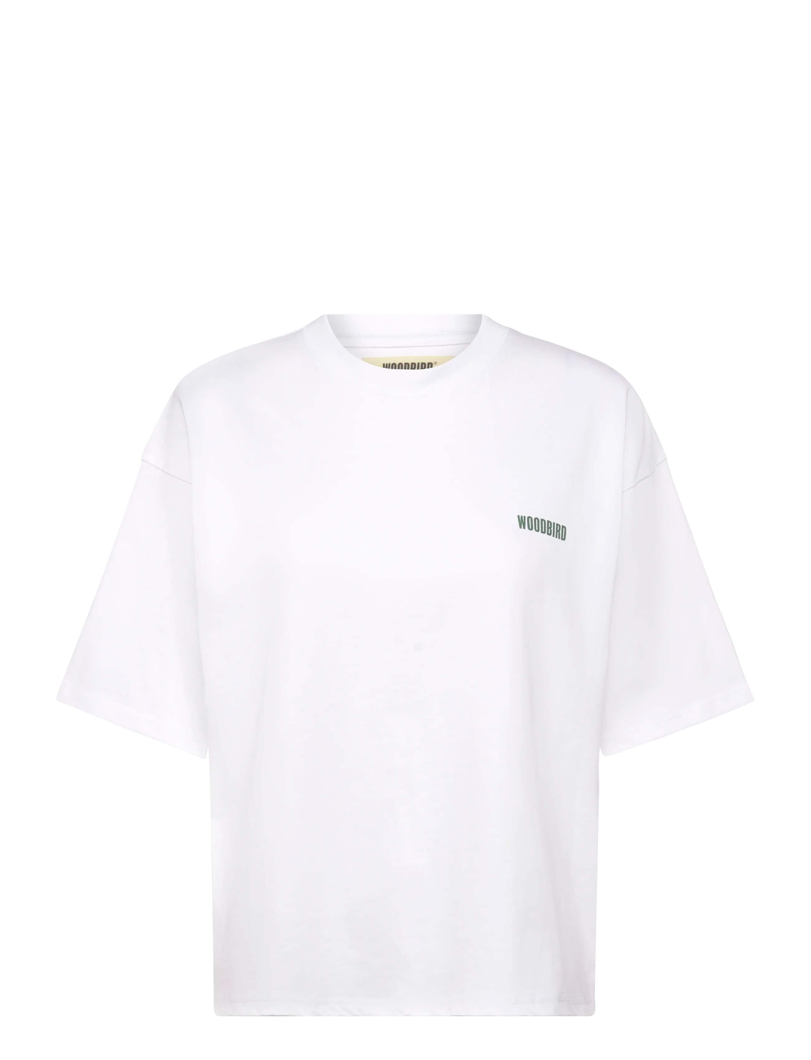 Woodbird WBJuno Lion Tee - Clothing - WHITE / white