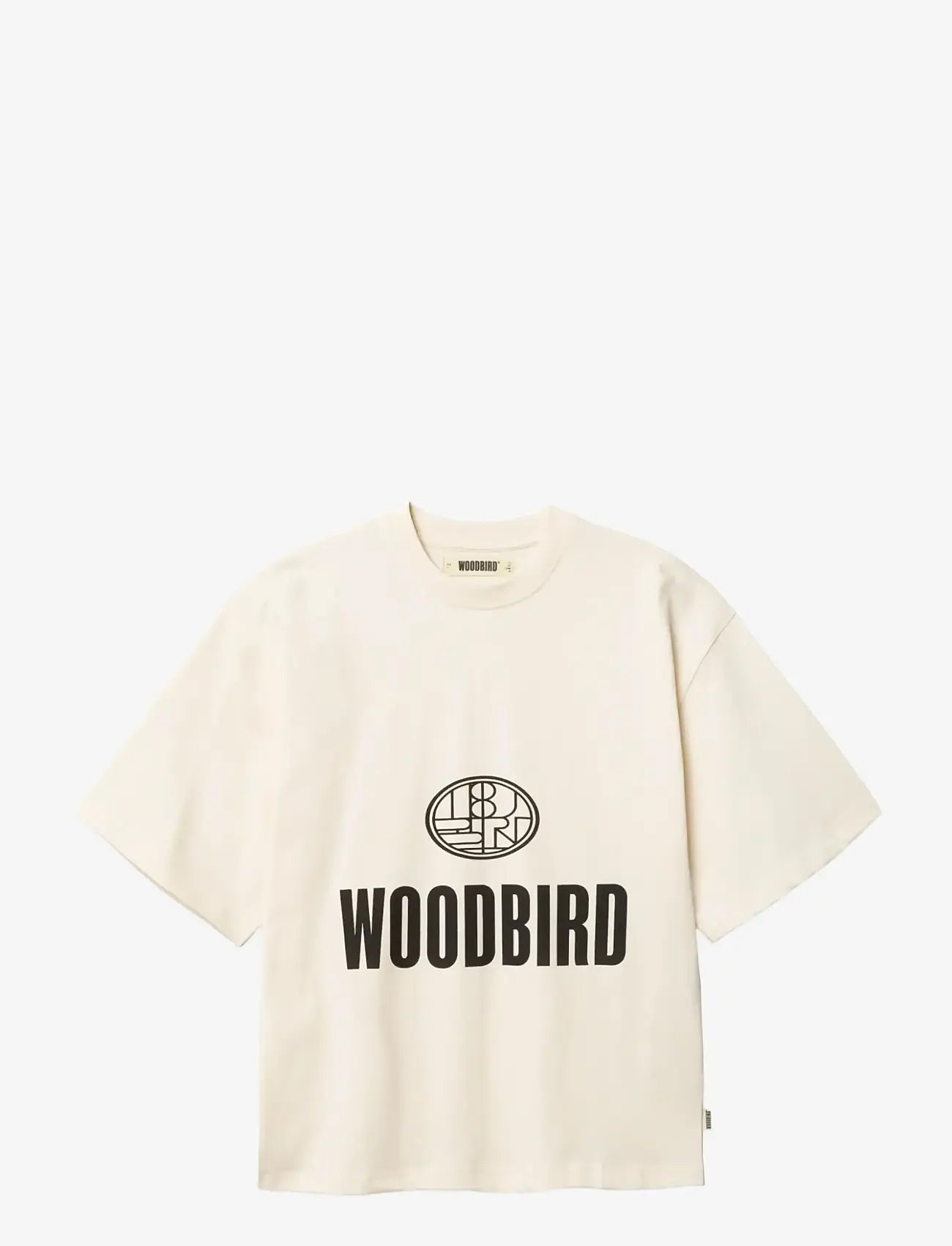 Woodbird - WBJuno Nine Tee - t-shirts - off white - 0