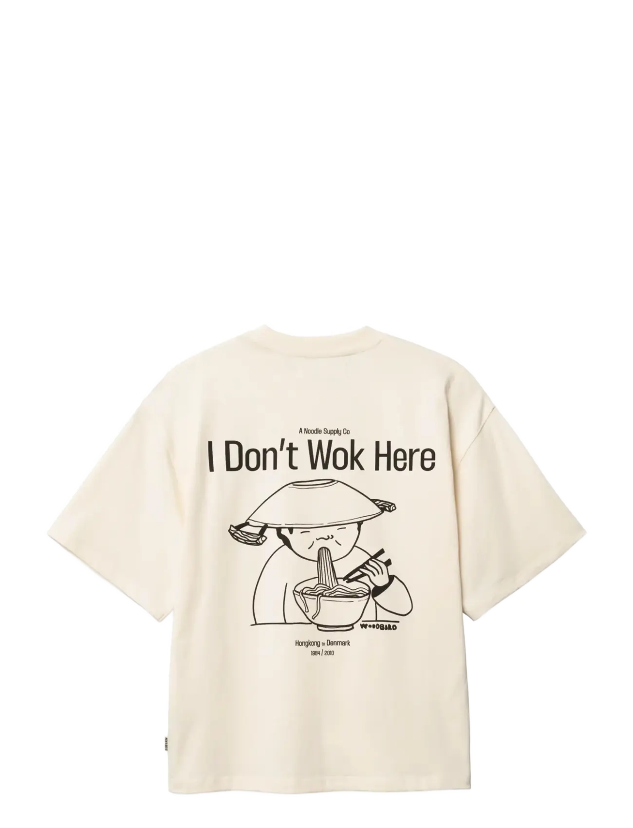 Woodbird - WBJuno Wok Tee - t-shirts - off white - 2
