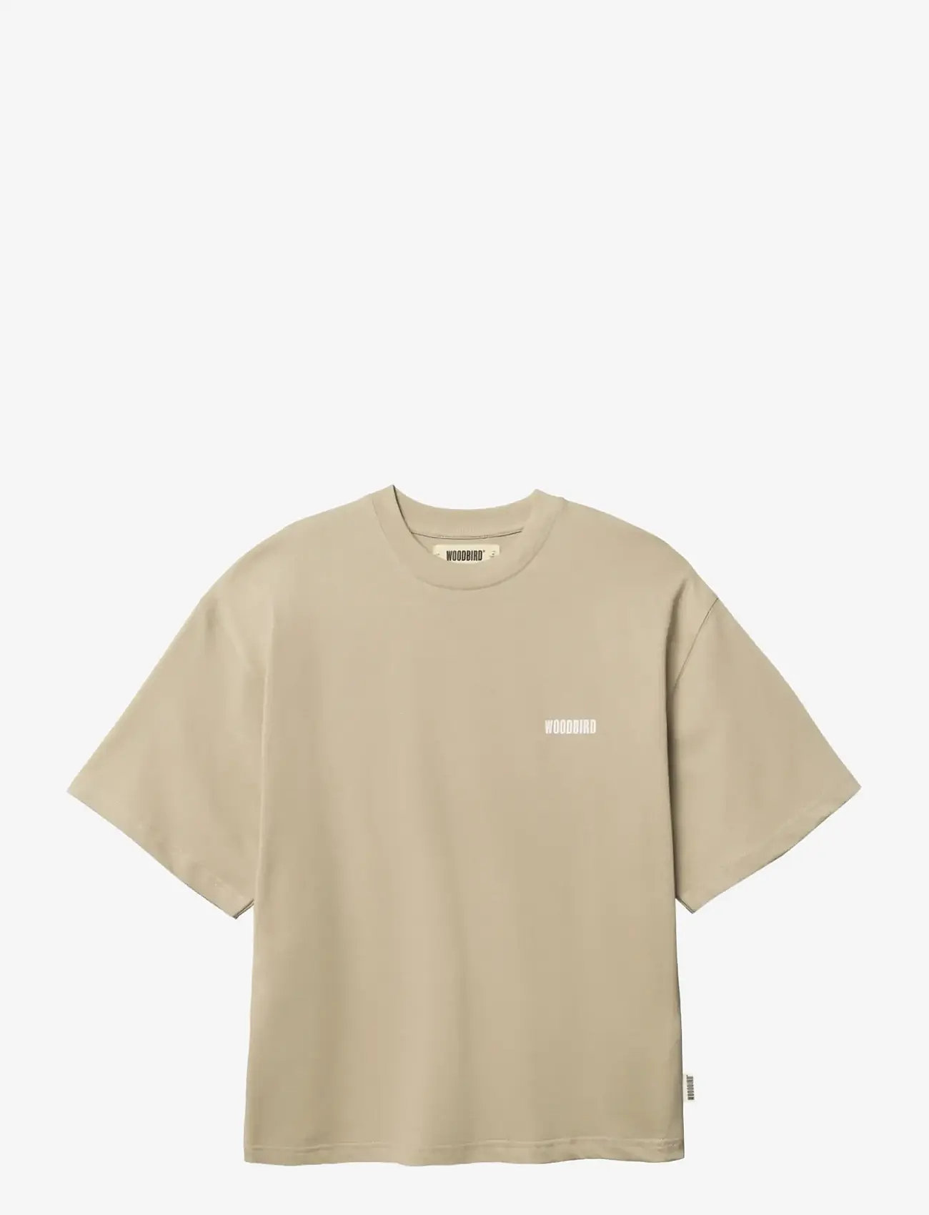 Woodbird - WBBalo Sea Tee - t-shirts - stone - 1