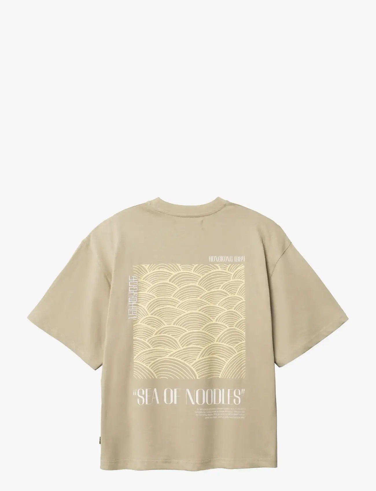 Woodbird - WBBalo Sea Tee - t-shirts - stone - 2