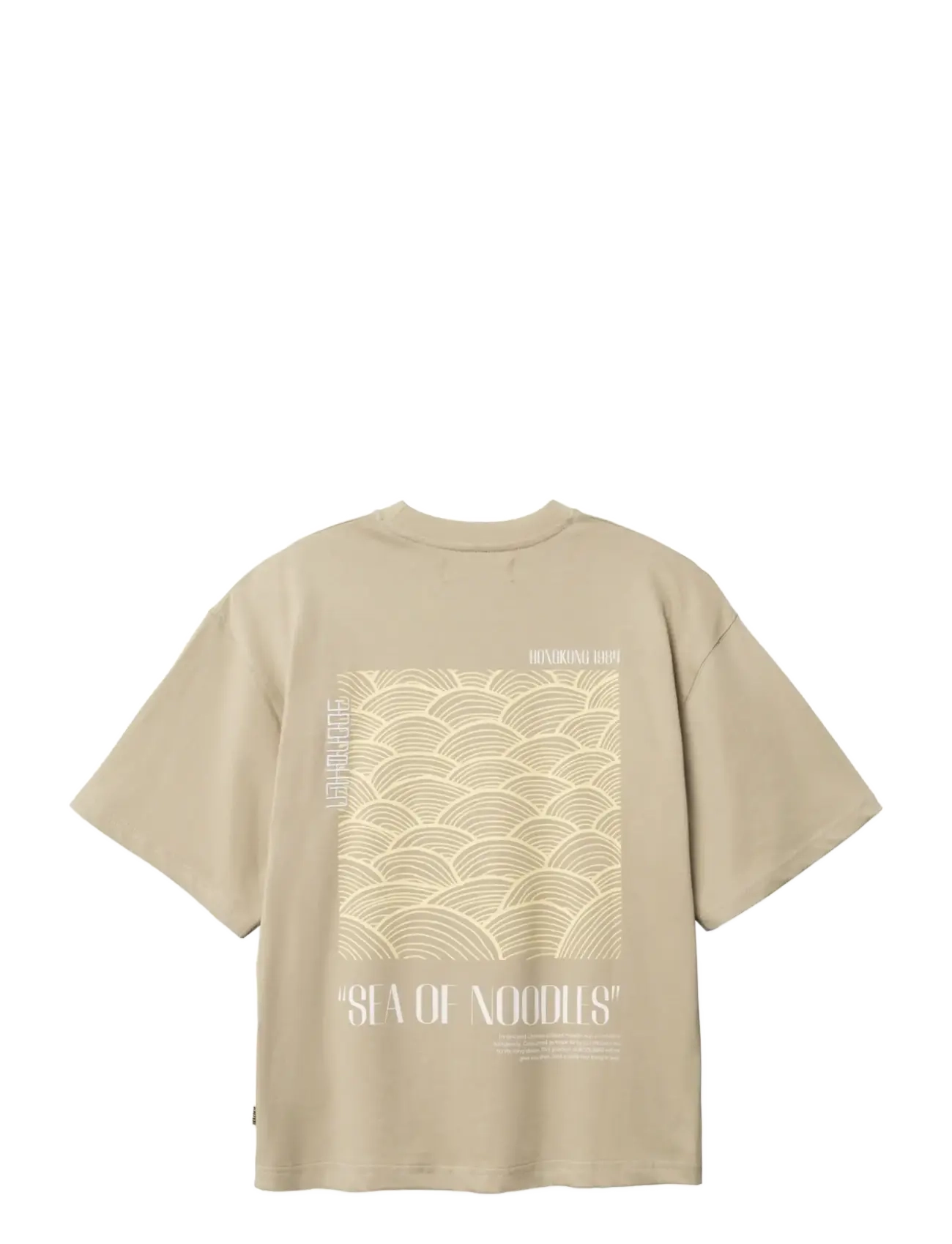 Woodbird - WBBalo Sea Tee - t-shirts - stone - 2