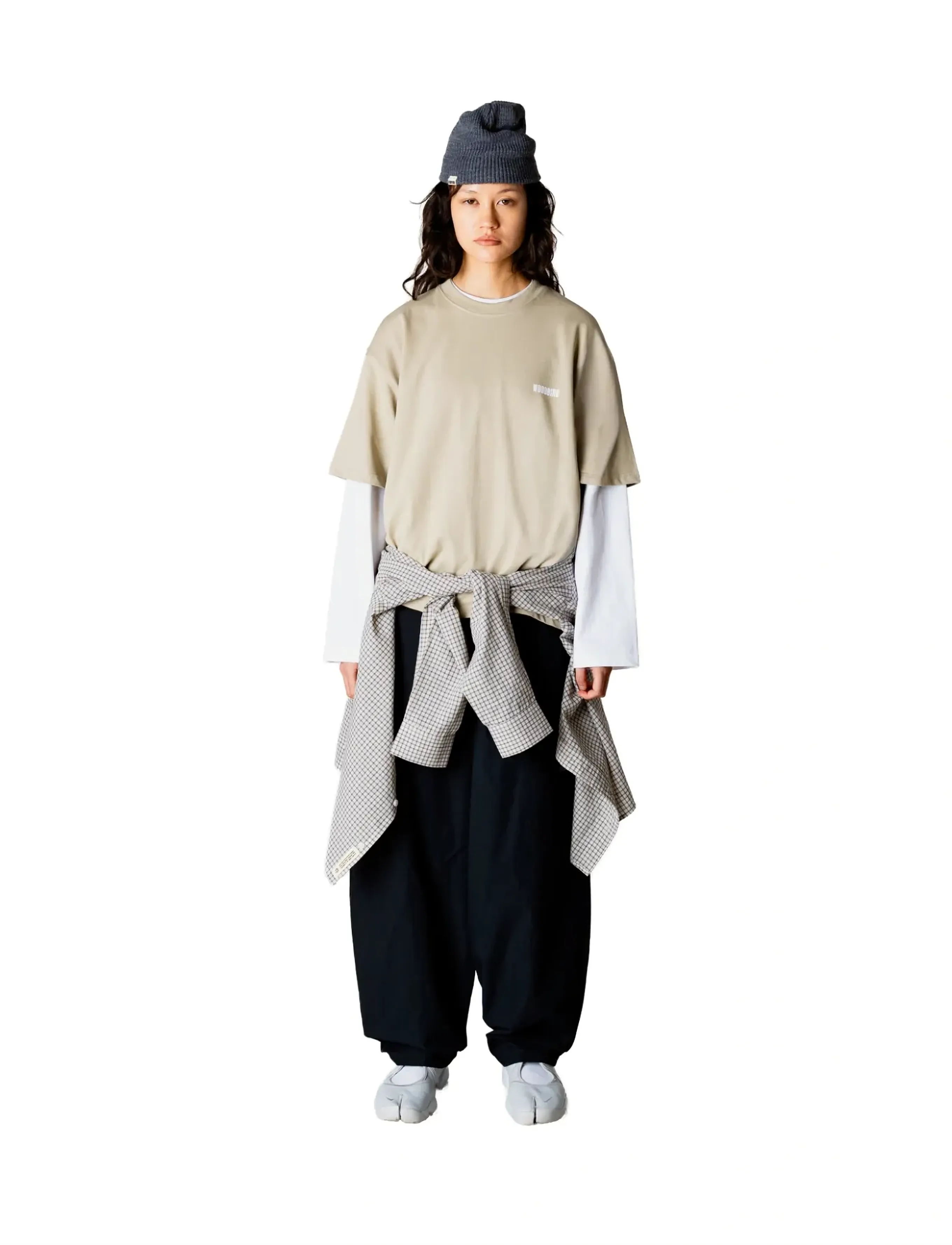 Woodbird Wbbalo Sea Tee, Kvinder, T-Shirt, Beige, Str: XL