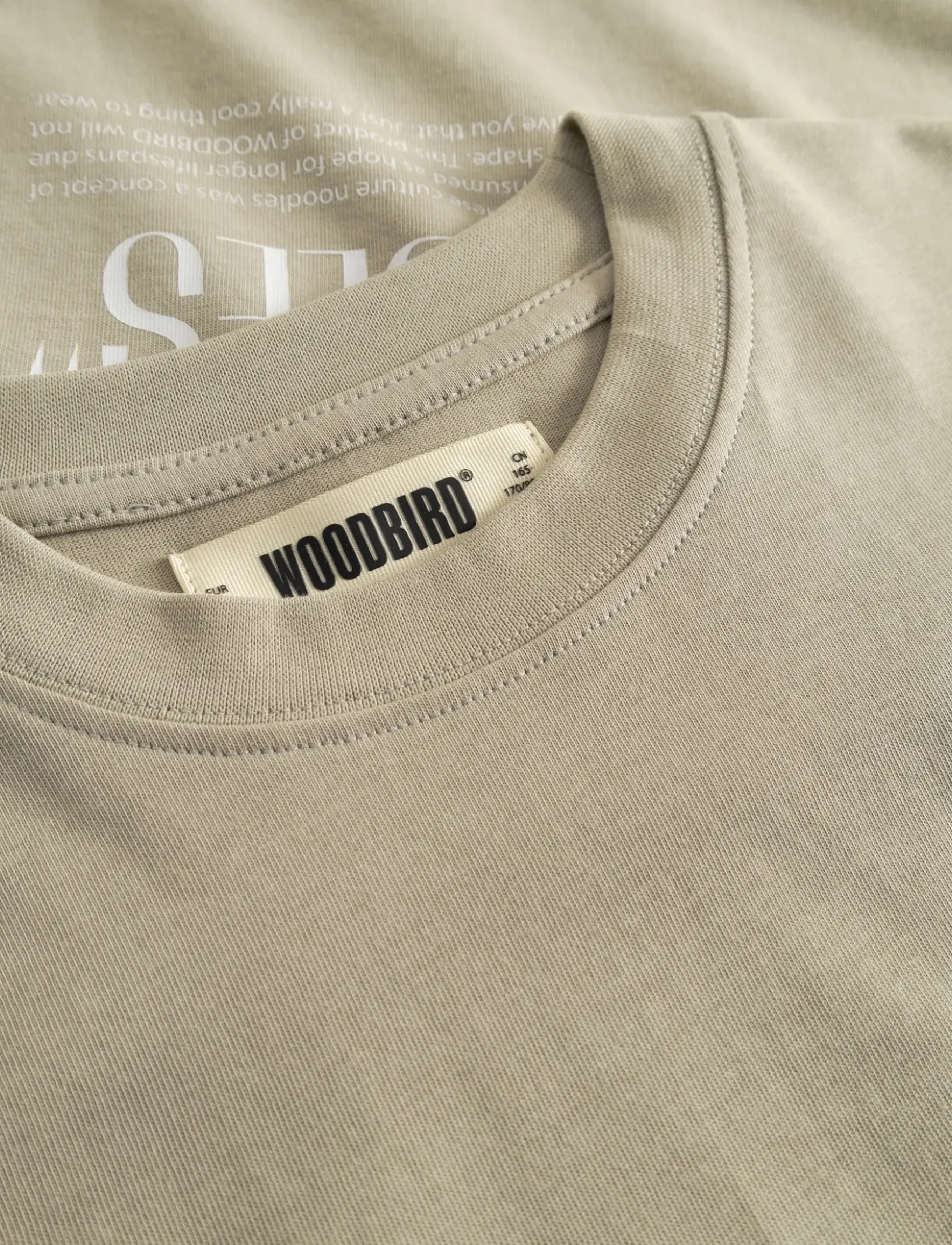 Woodbird - WBBalo Sea Tee - t-shirts - stone - 5