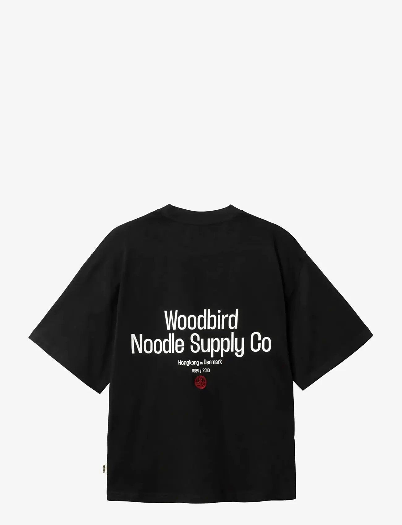 Woodbird - WBBalo Supply Tee - t-shirts - black - 1