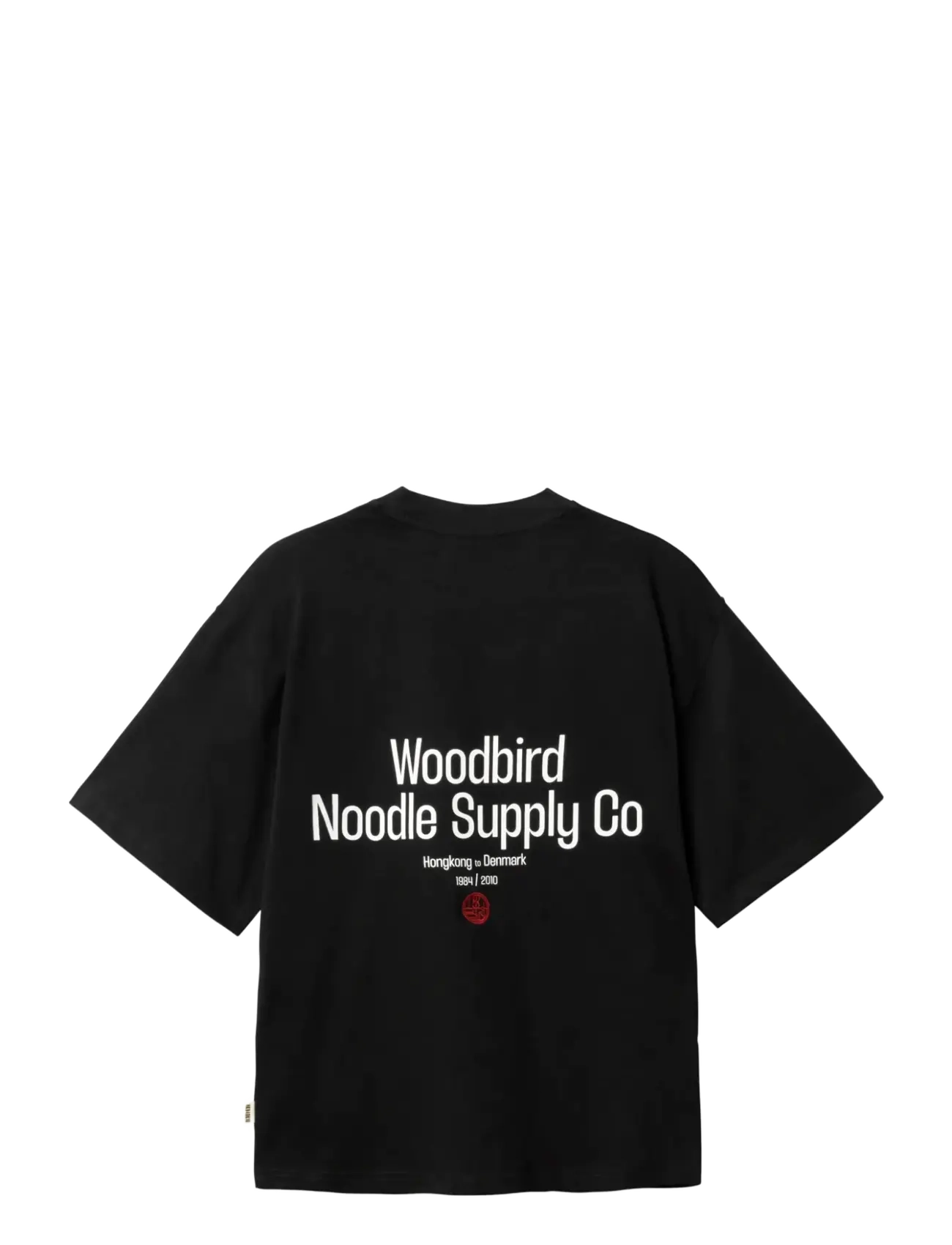 Woodbird - WBBalo Supply Tee - t-shirts - black - 2